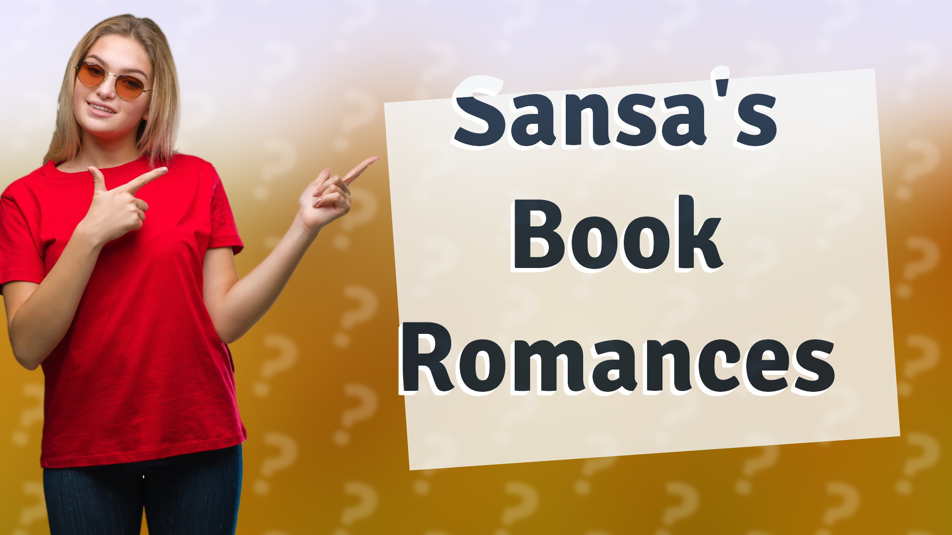 Sansa's Book Romances