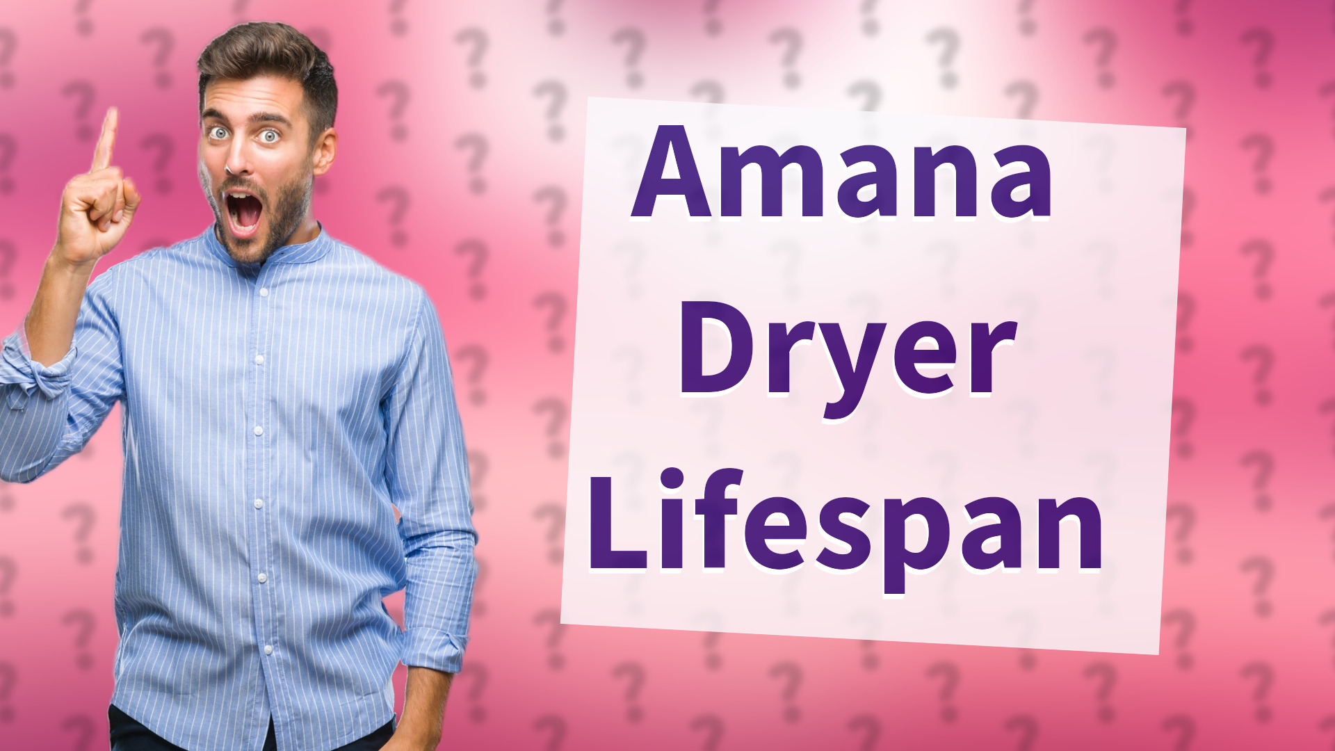 Amana Dryer Lifespan