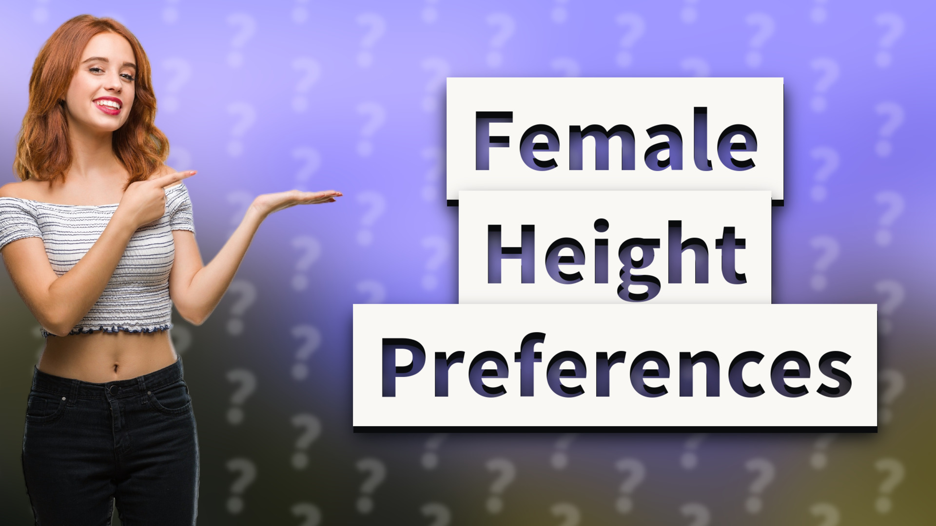 Female Height Preferences