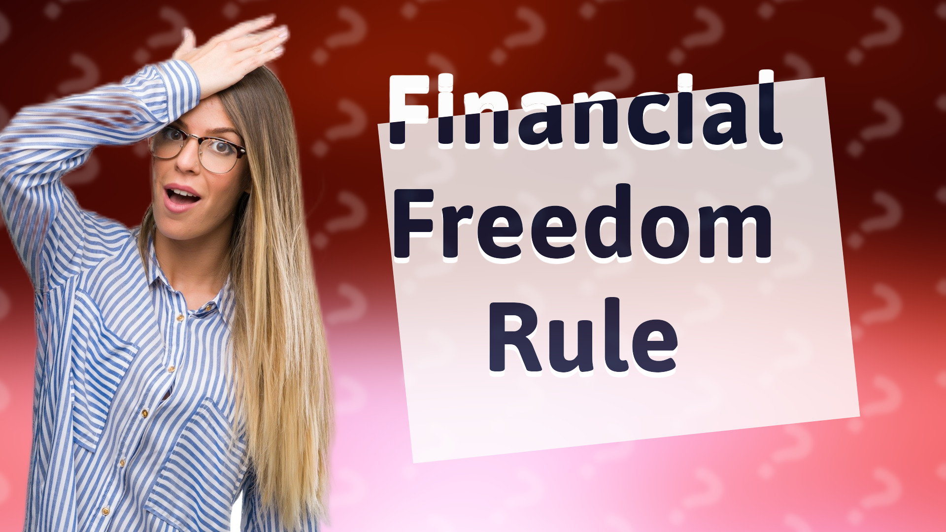 Financial Freedom Rule