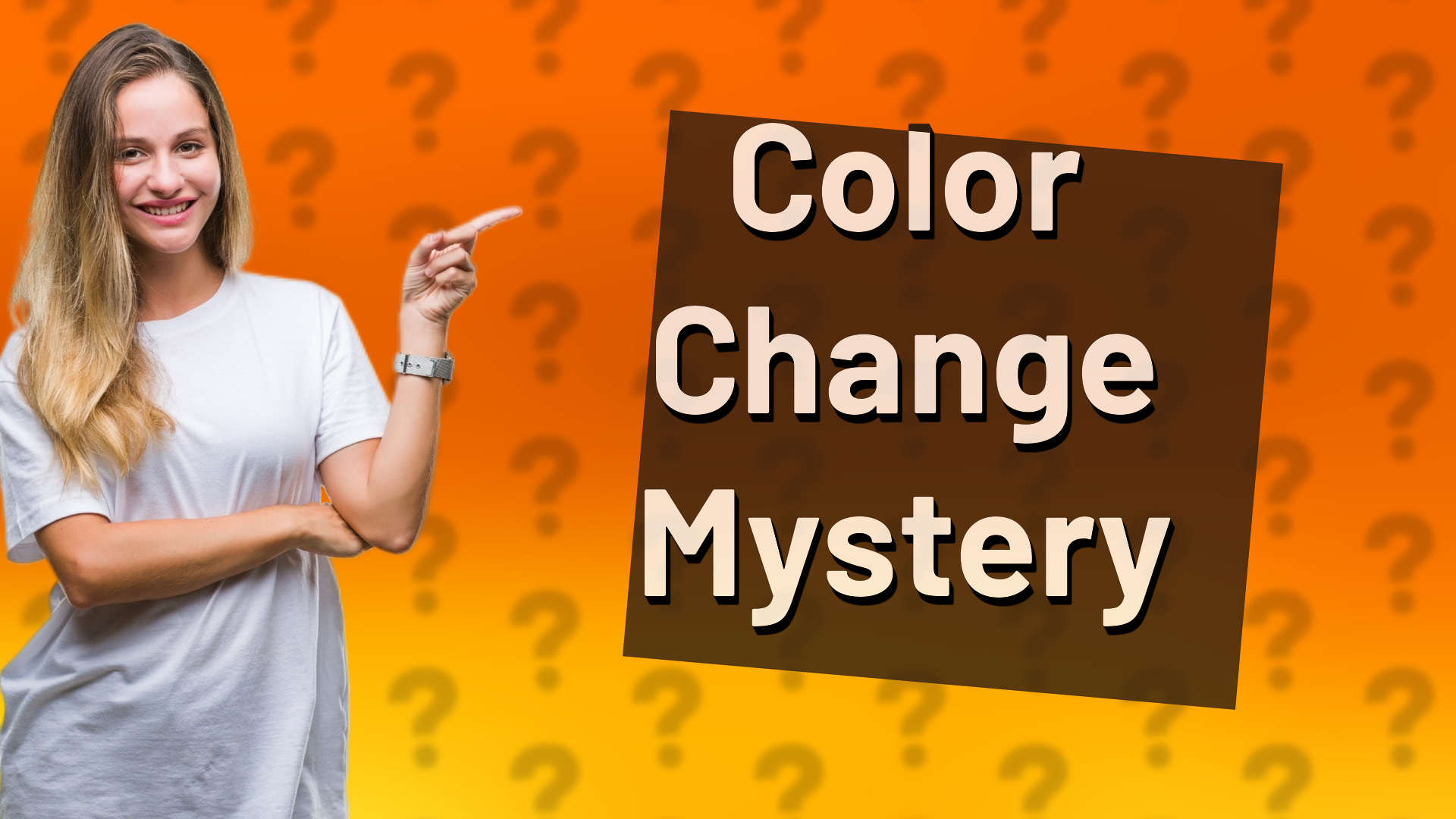 Color Change Mystery