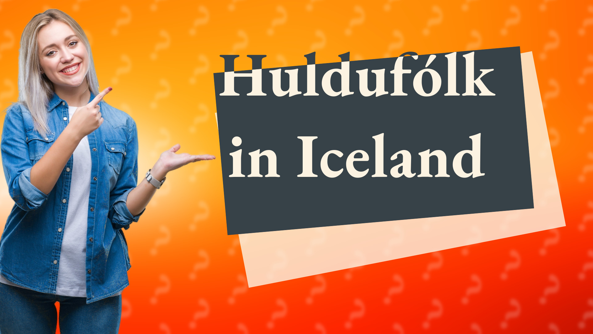 Huldufólk in Iceland