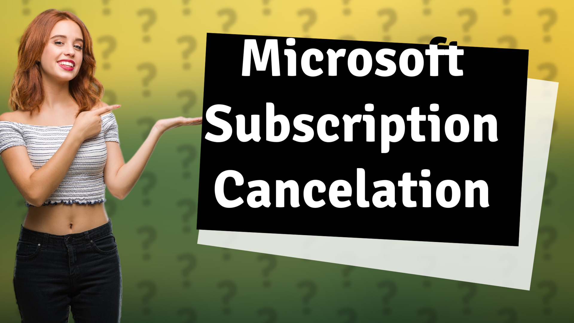 Microsoft Subscription Cancelation