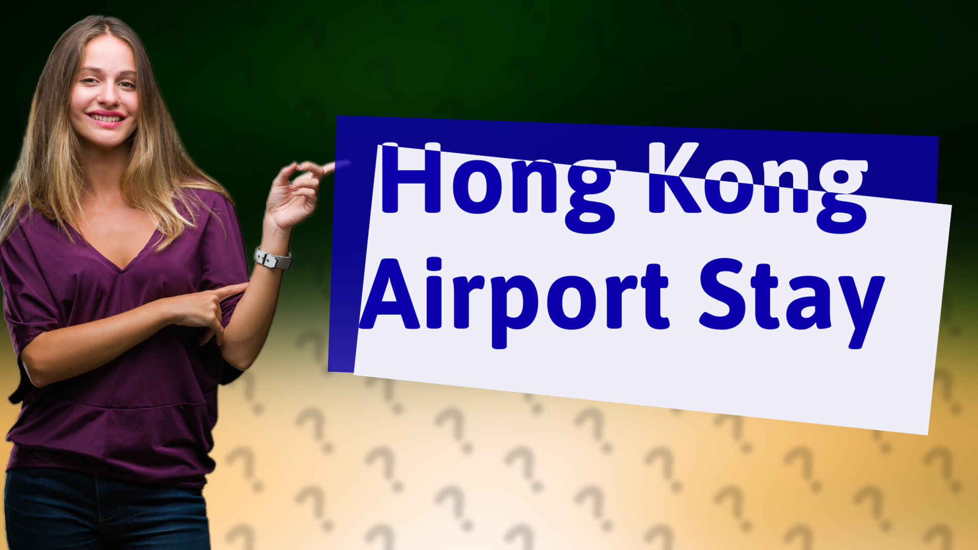 Hong Kong Airport Stay
