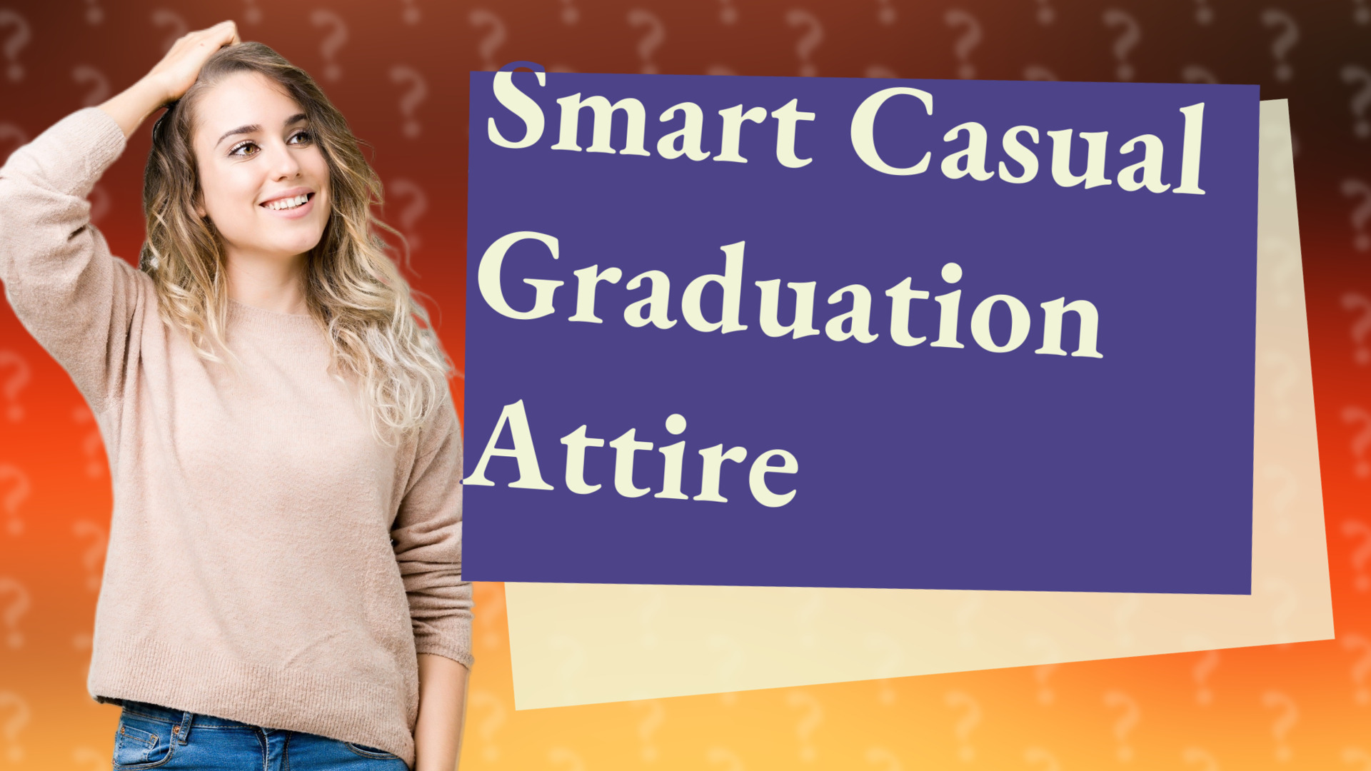 Smart Casual Graduation Attire