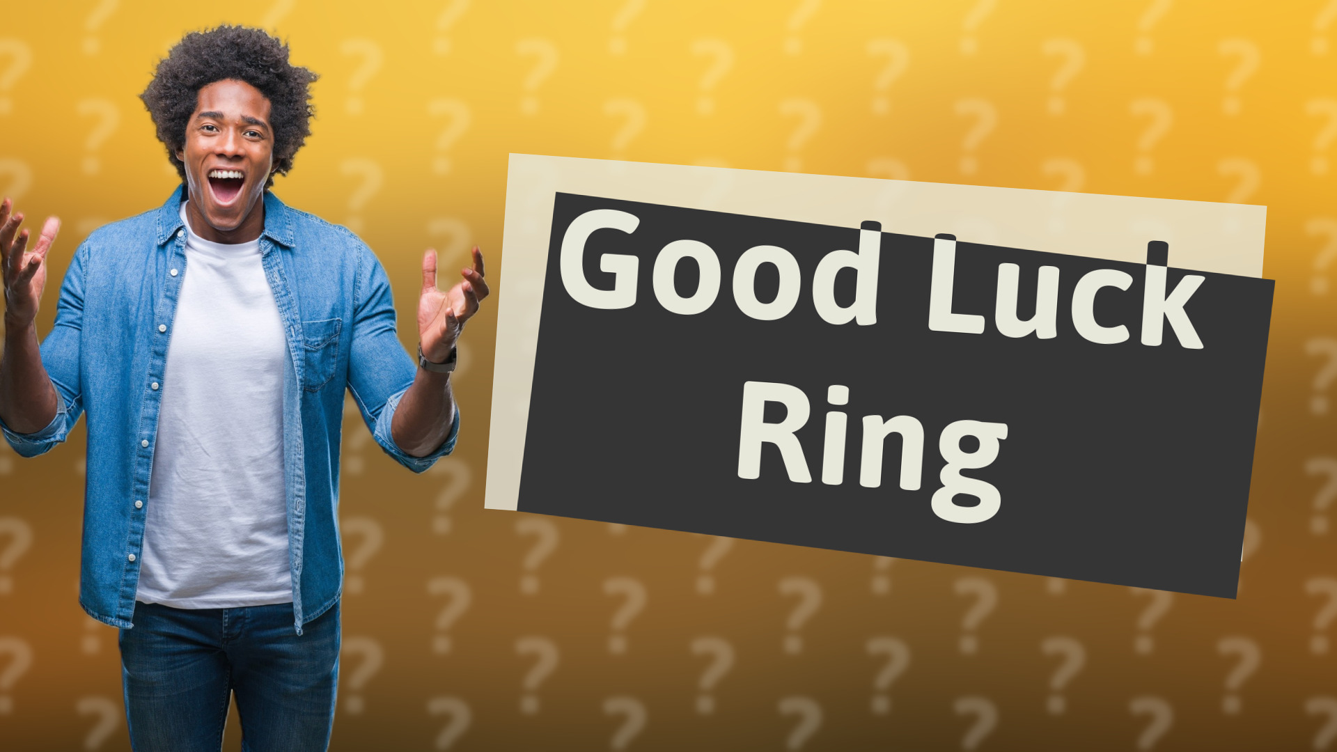 Good Luck Ring