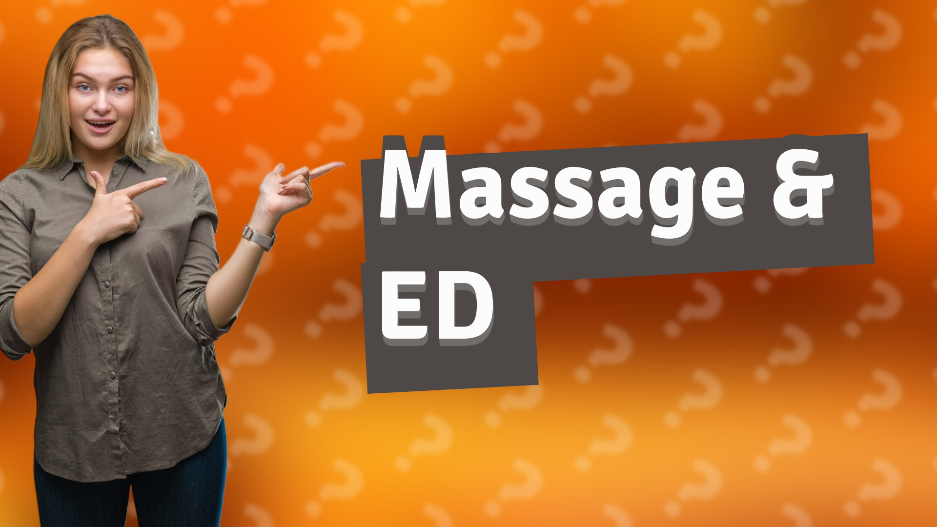 Massage & ED