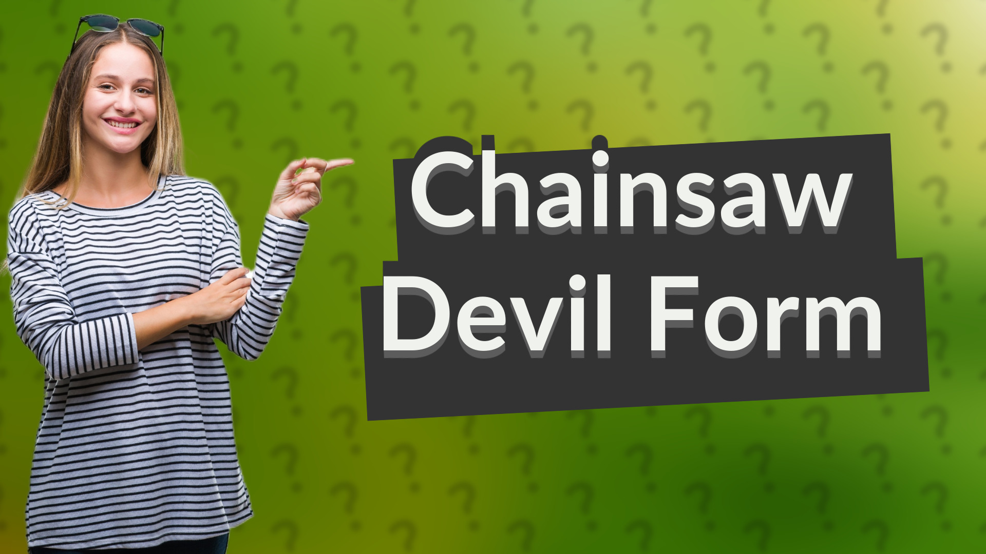 Chainsaw Devil Form