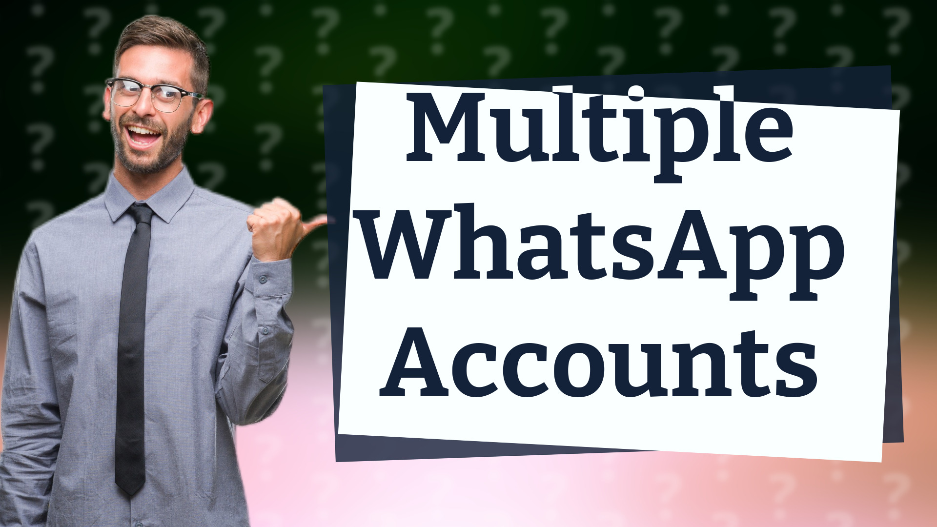 Multiple WhatsApp Accounts