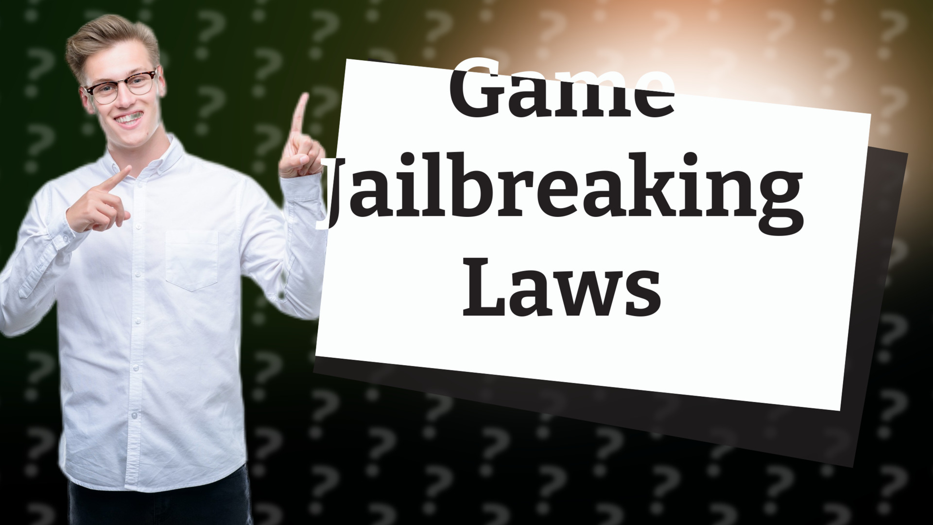 Game Jailbreaking Laws
