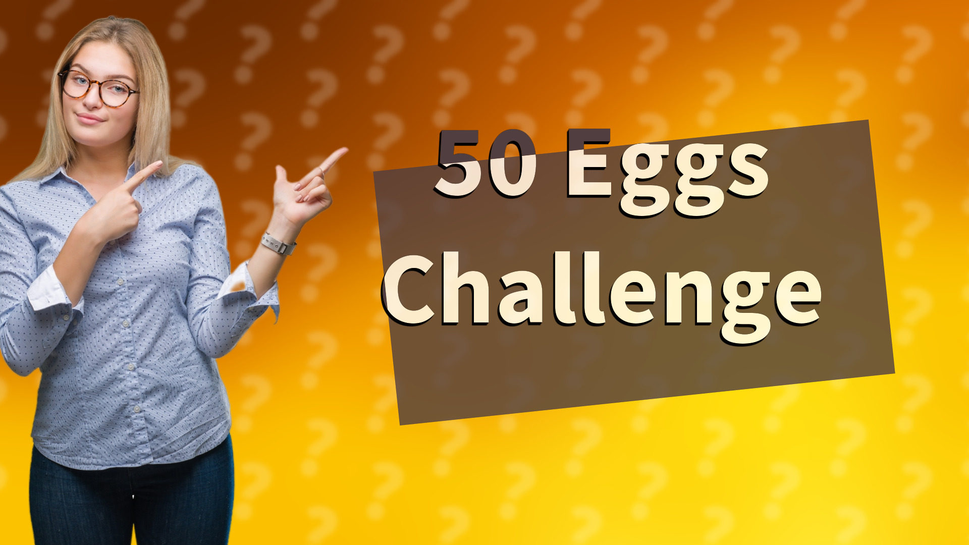 50 Eggs Challenge