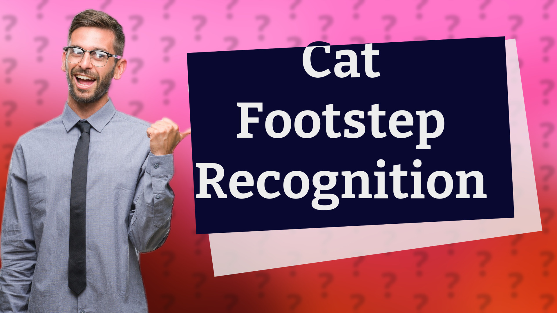 Cat Footstep Recognition
