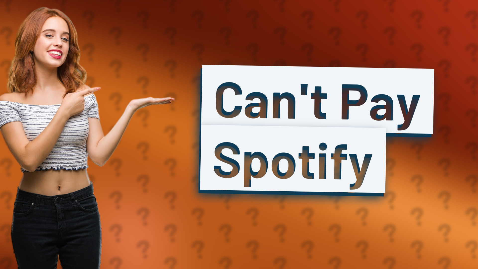 Can't Pay Spotify