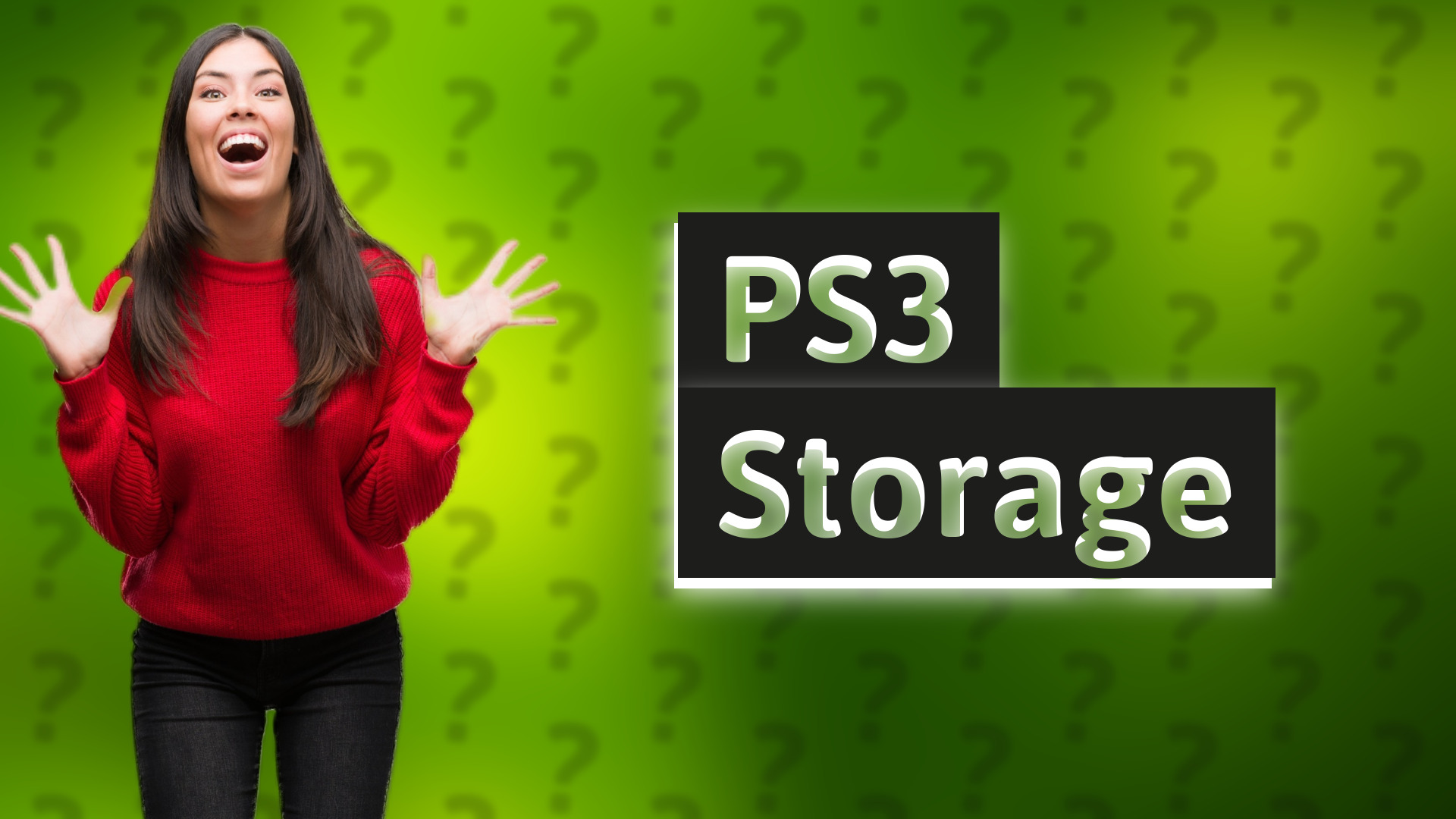 PS3 Storage