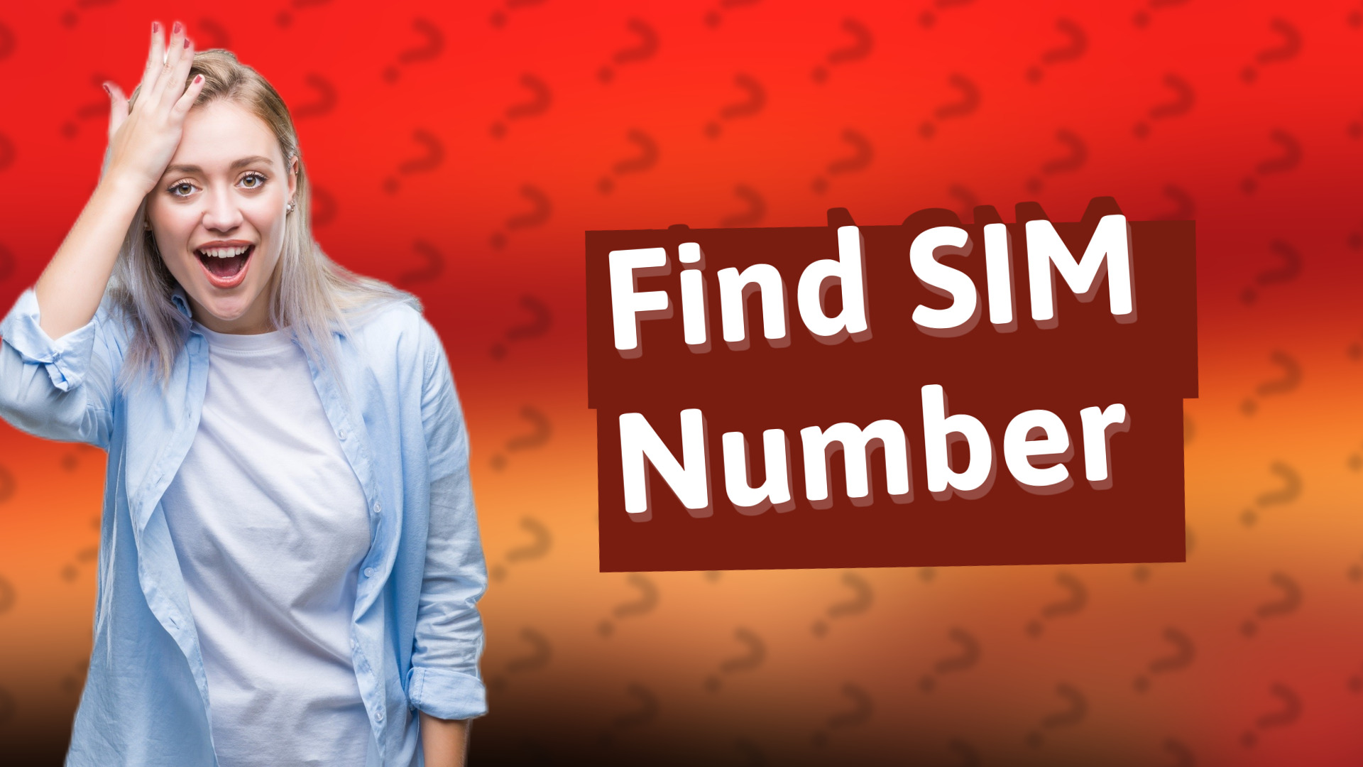 Find SIM Number