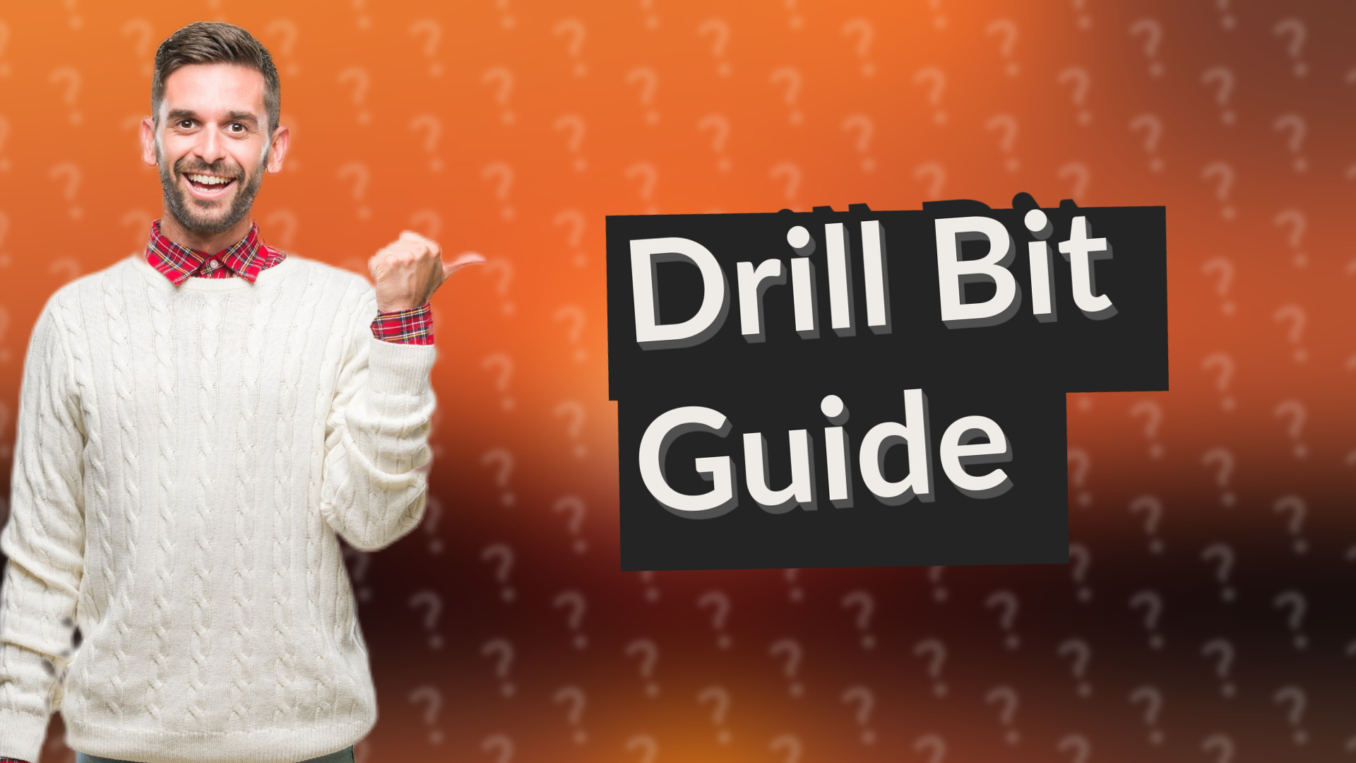Drill Bit Guide