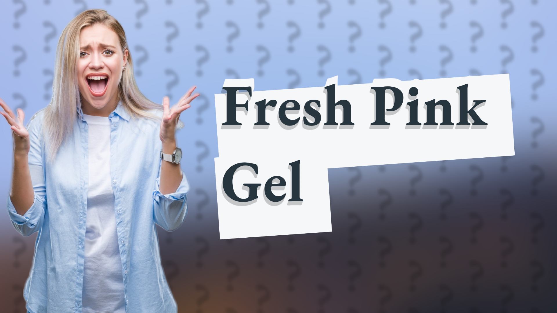 Fresh Pink Gel