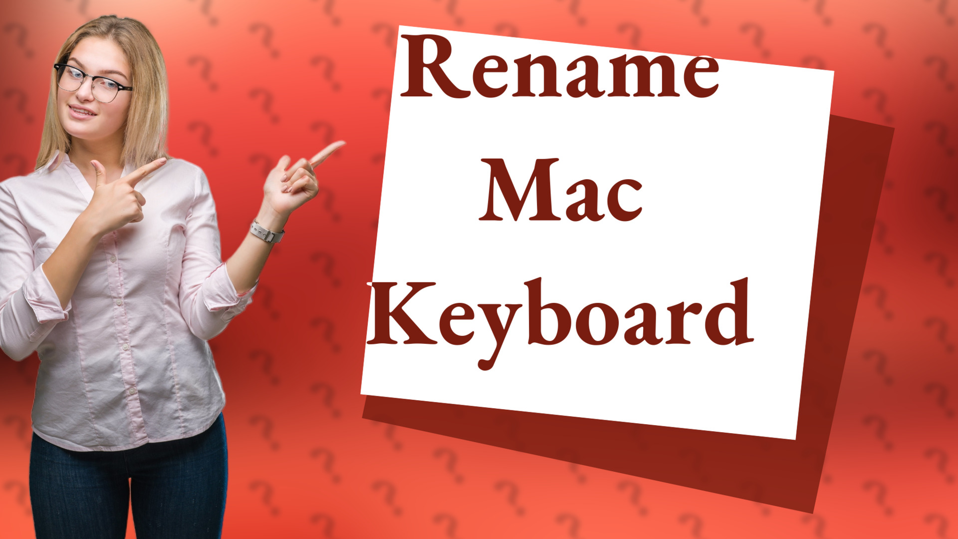 Rename Mac Keyboard