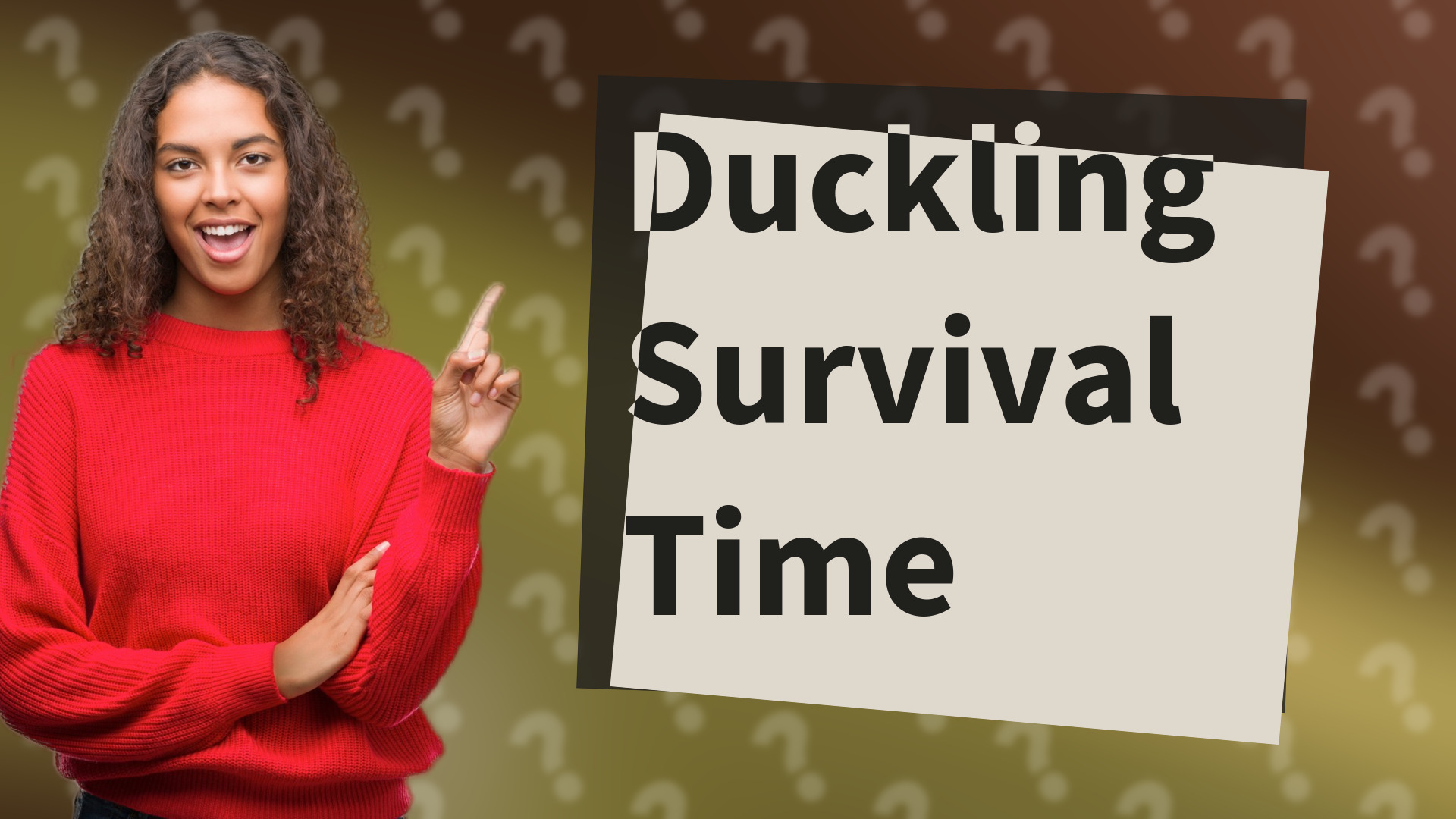 Duckling Survival Time
