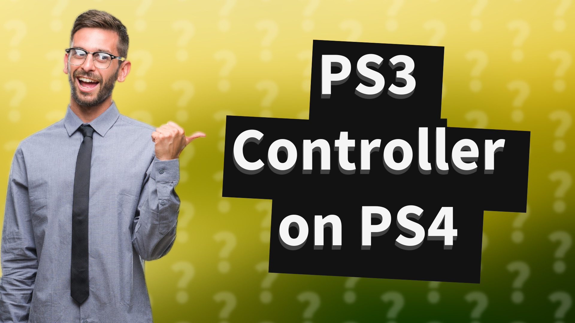 PS3 Controller on PS4