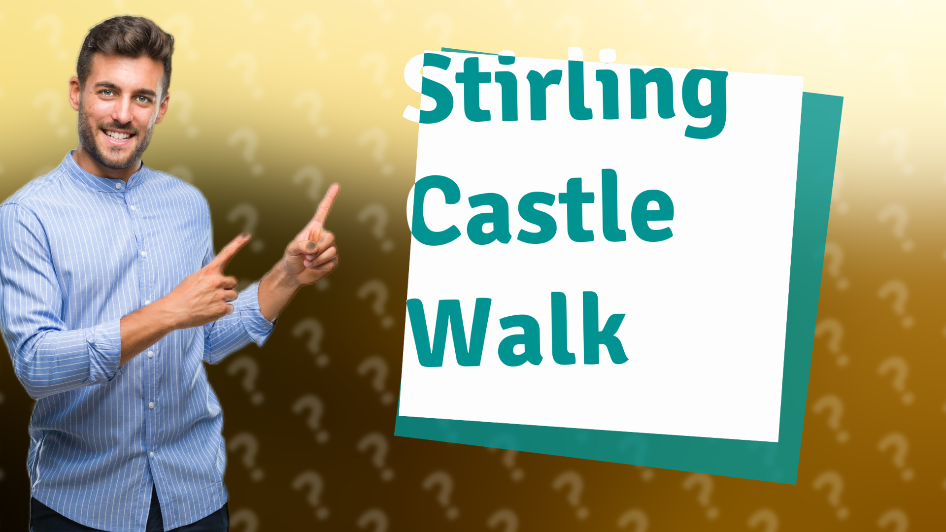 Stirling Castle Walk