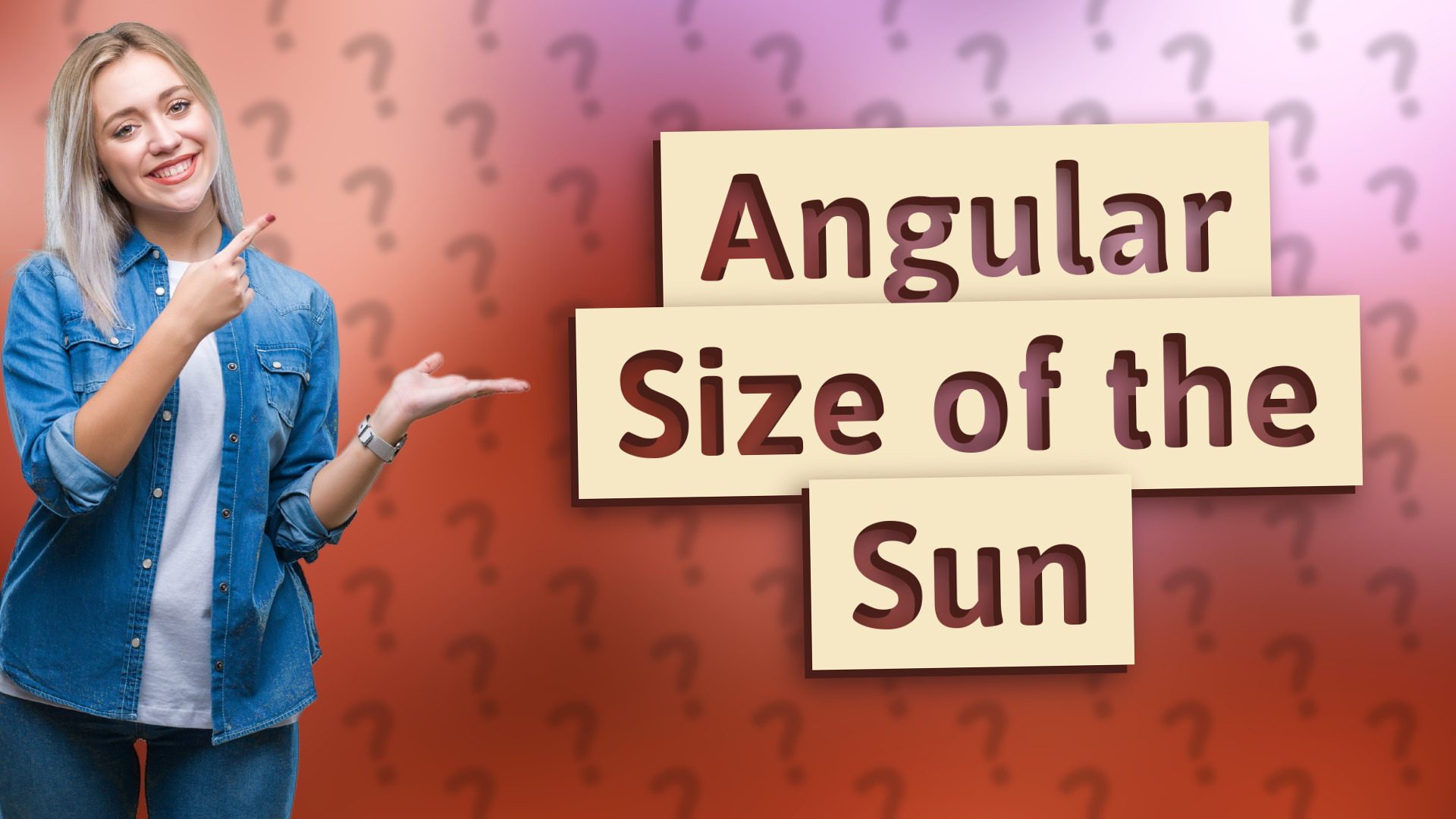 Angular Size of the Sun