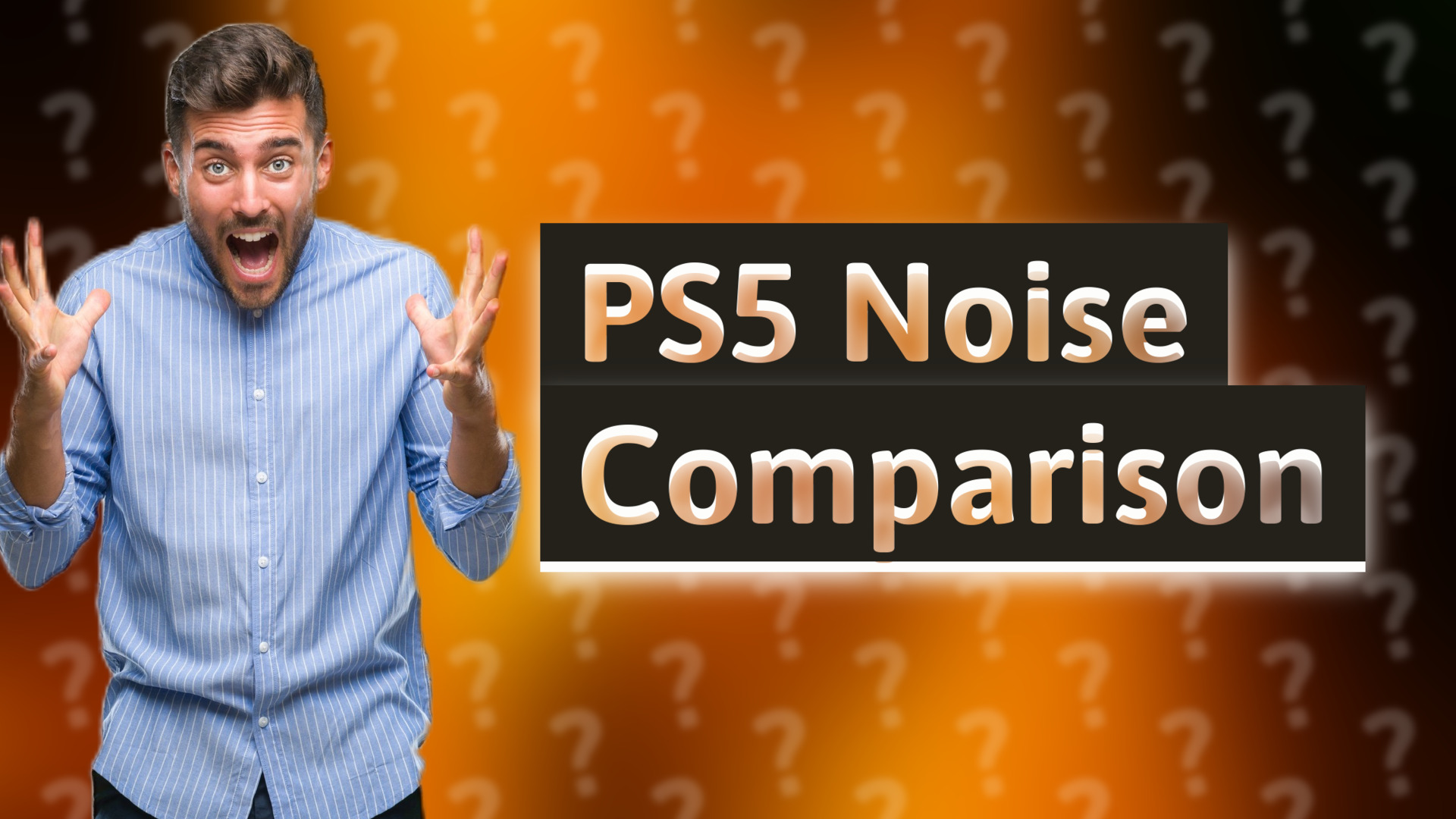 PS5 Noise Comparison