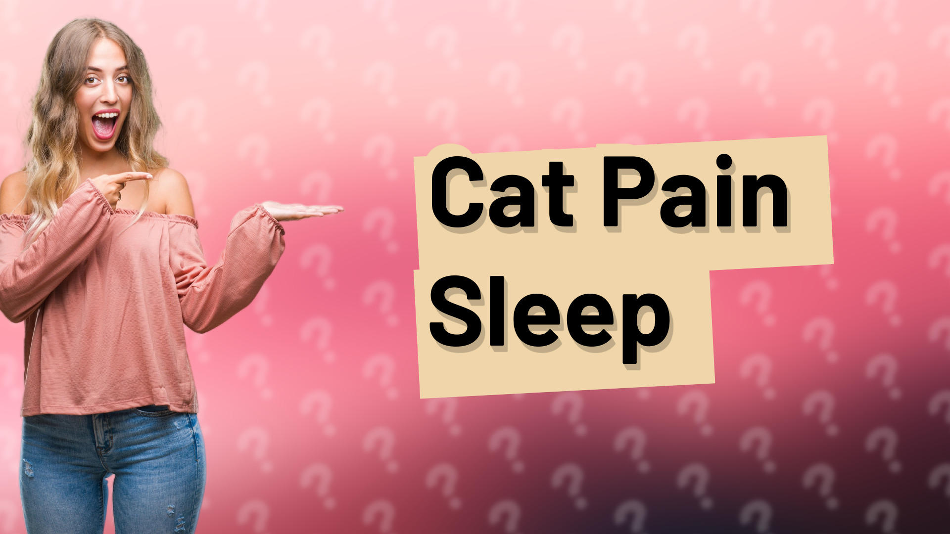 Cat Pain Sleep
