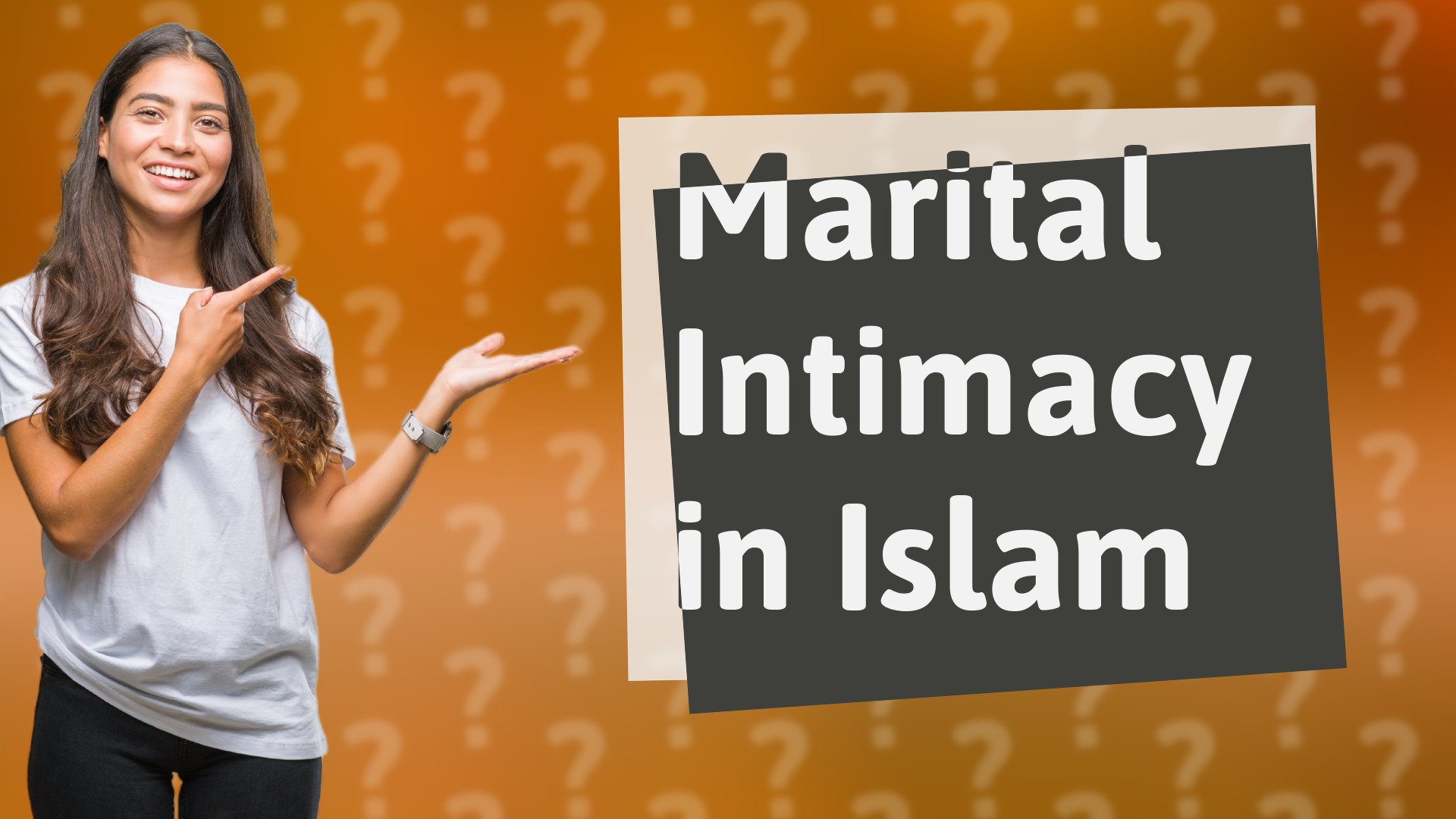 Marital Intimacy in Islam