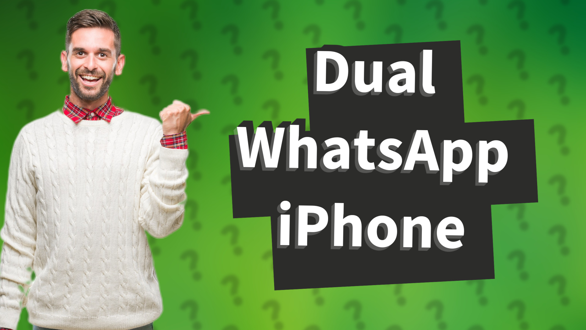 Dual WhatsApp iPhone