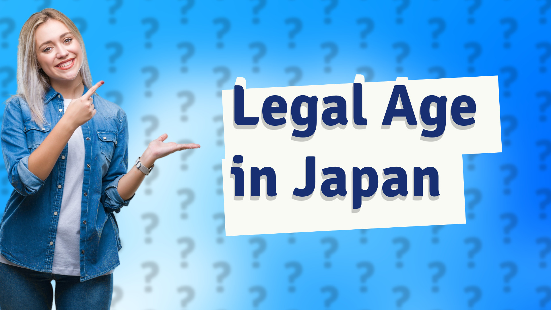 Legal Age in Japan
