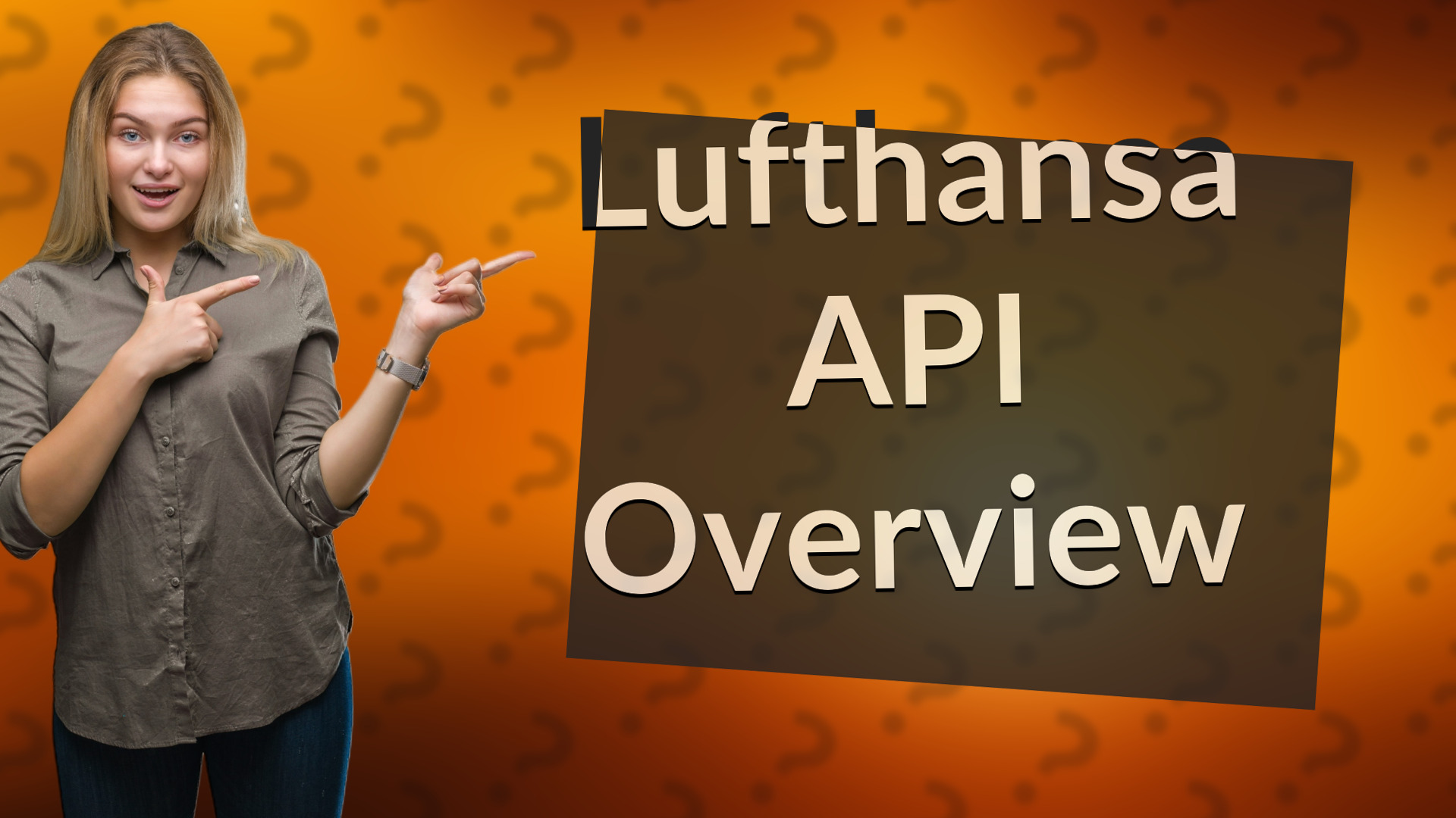 Lufthansa API Overview