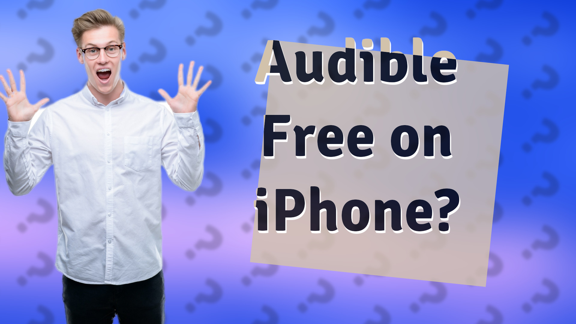 Audible Free on iPhone?