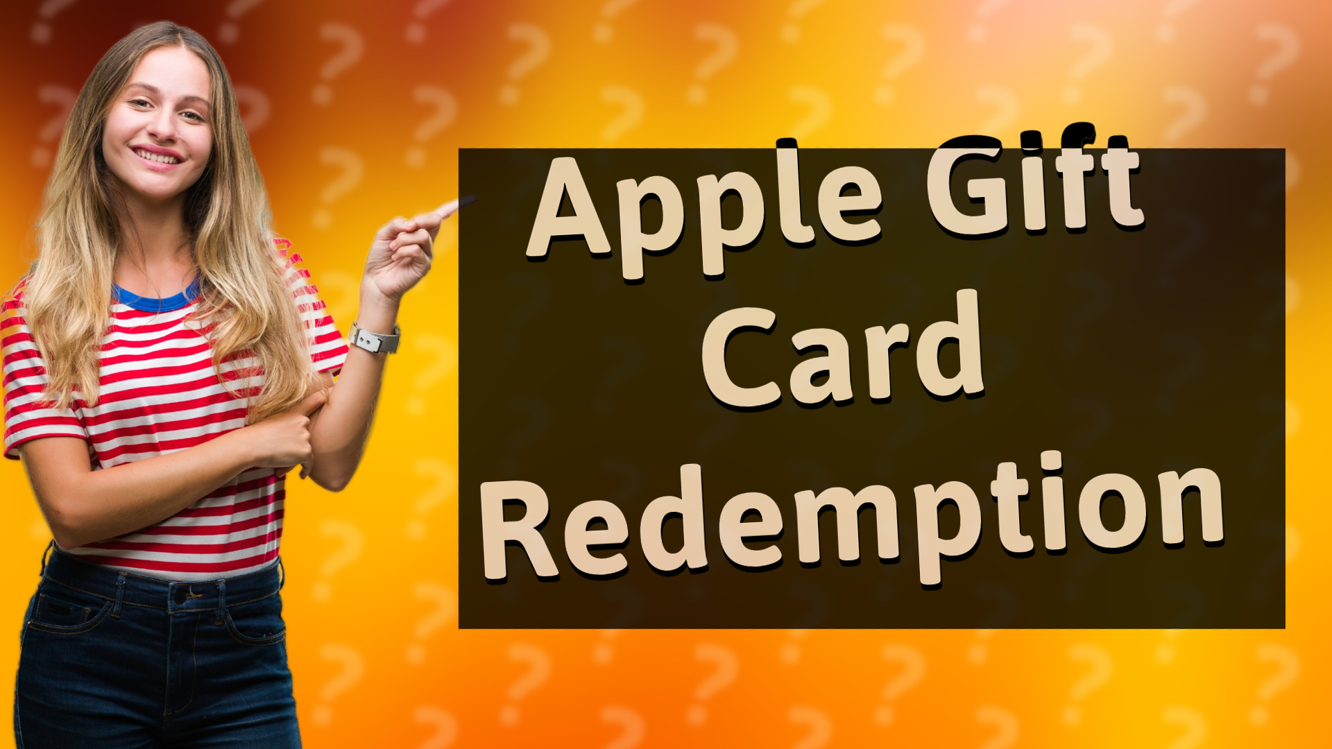 Apple Gift Card Redemption