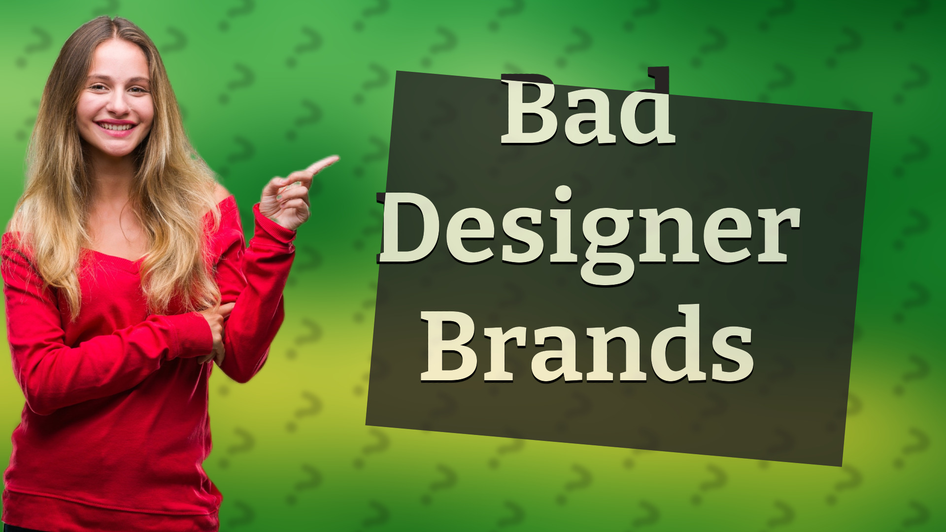 Bad Designer Brands
