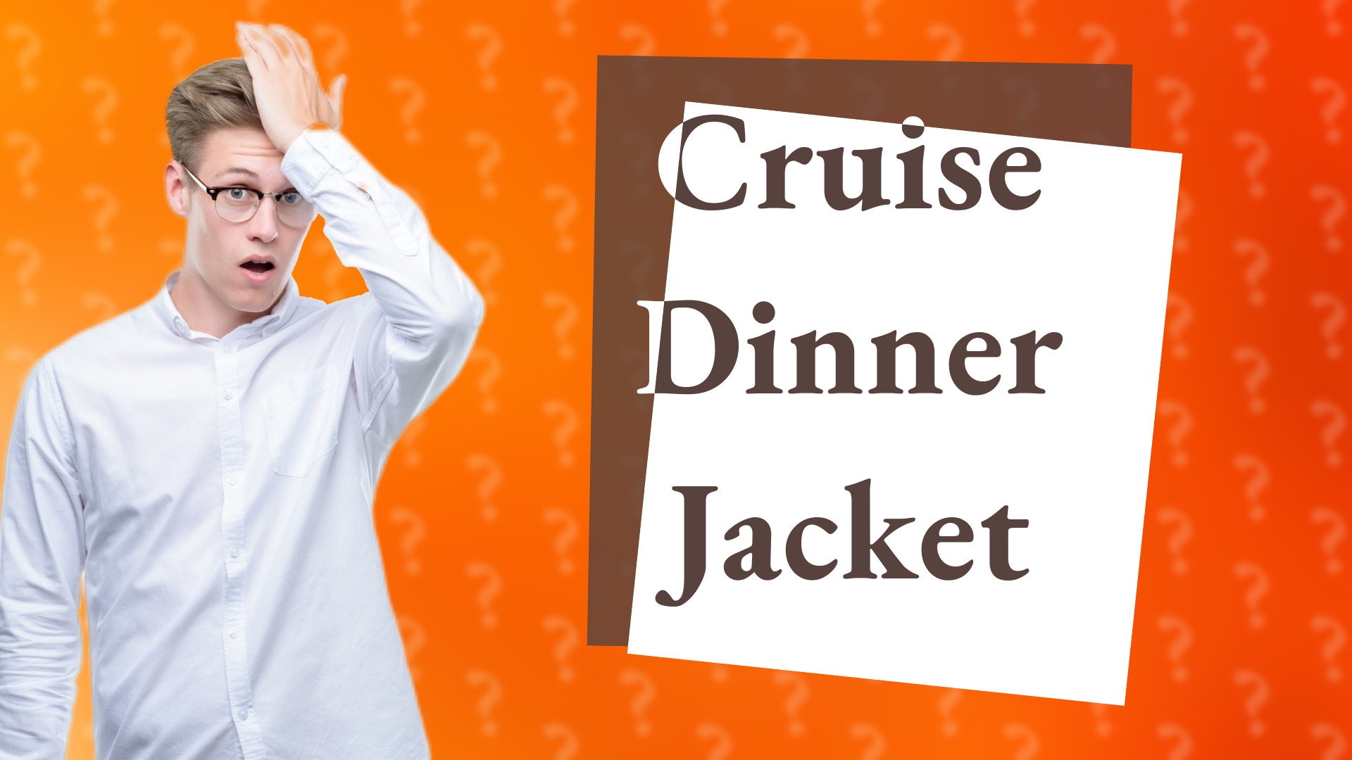 Cruise Dinner Jacket