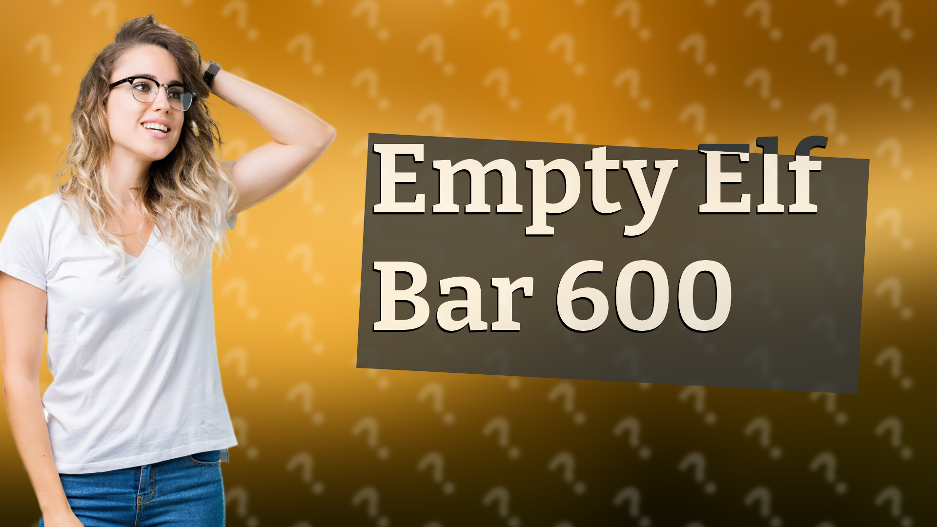 Empty Elf Bar 600