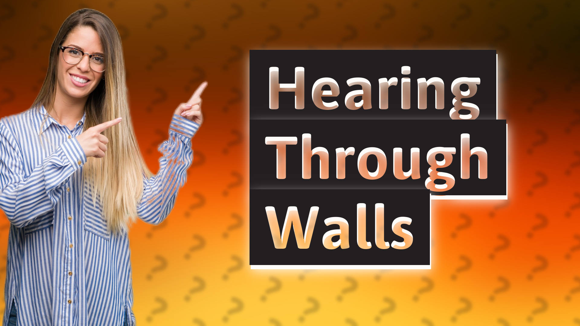 Hearing Through Walls