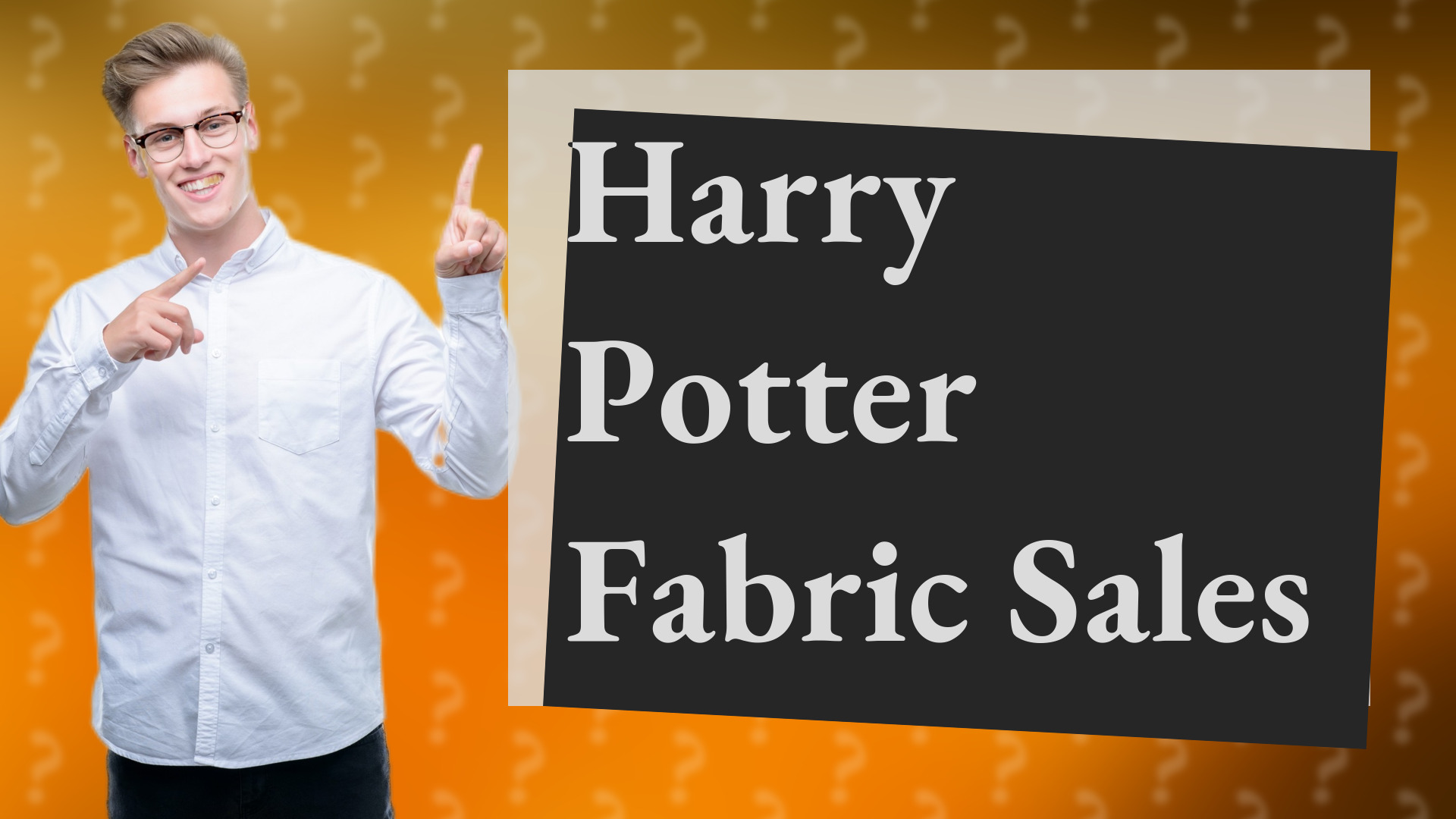 Harry Potter Fabric Sales