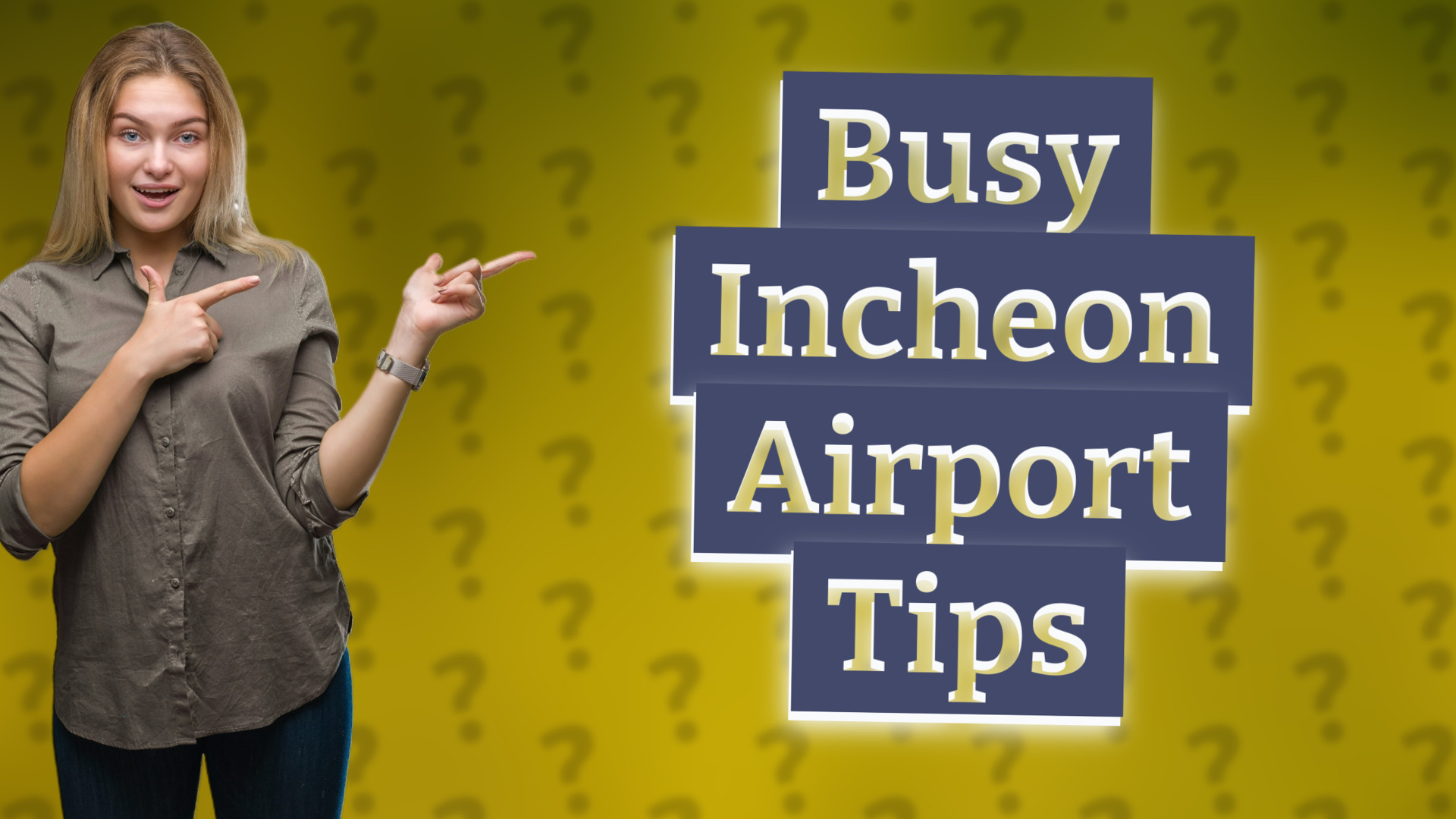 Busy Incheon Airport Tips