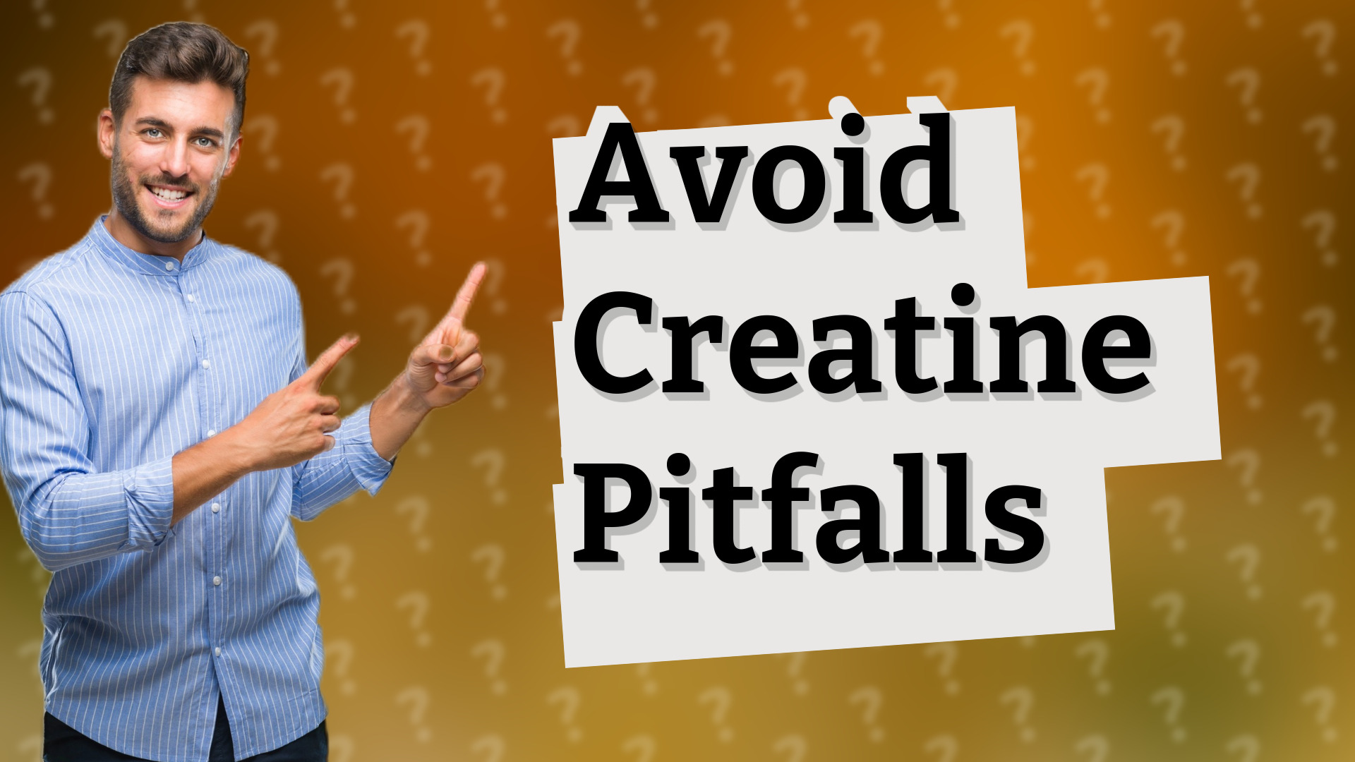 Avoid Creatine Pitfalls