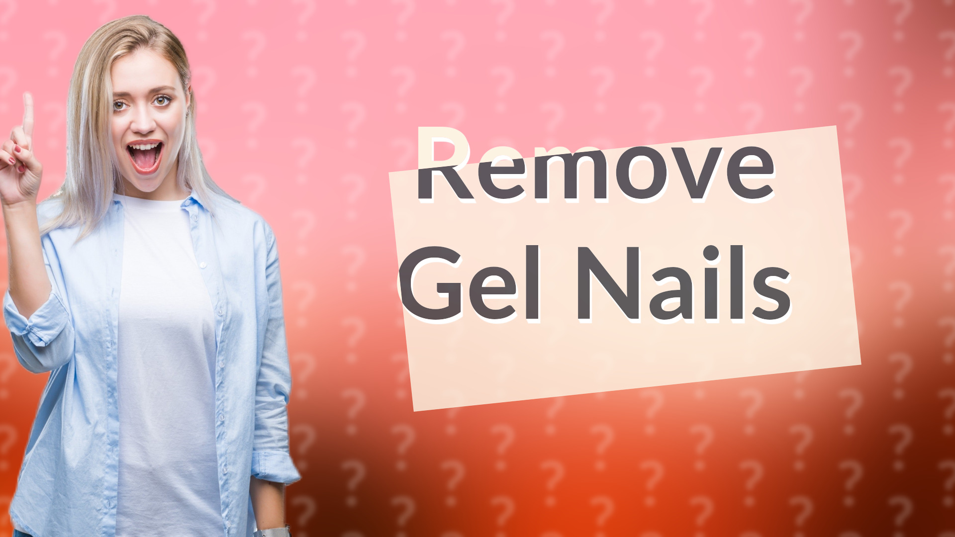 Remove Gel Nails