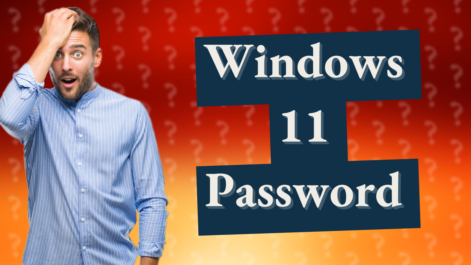 Windows 11 Password