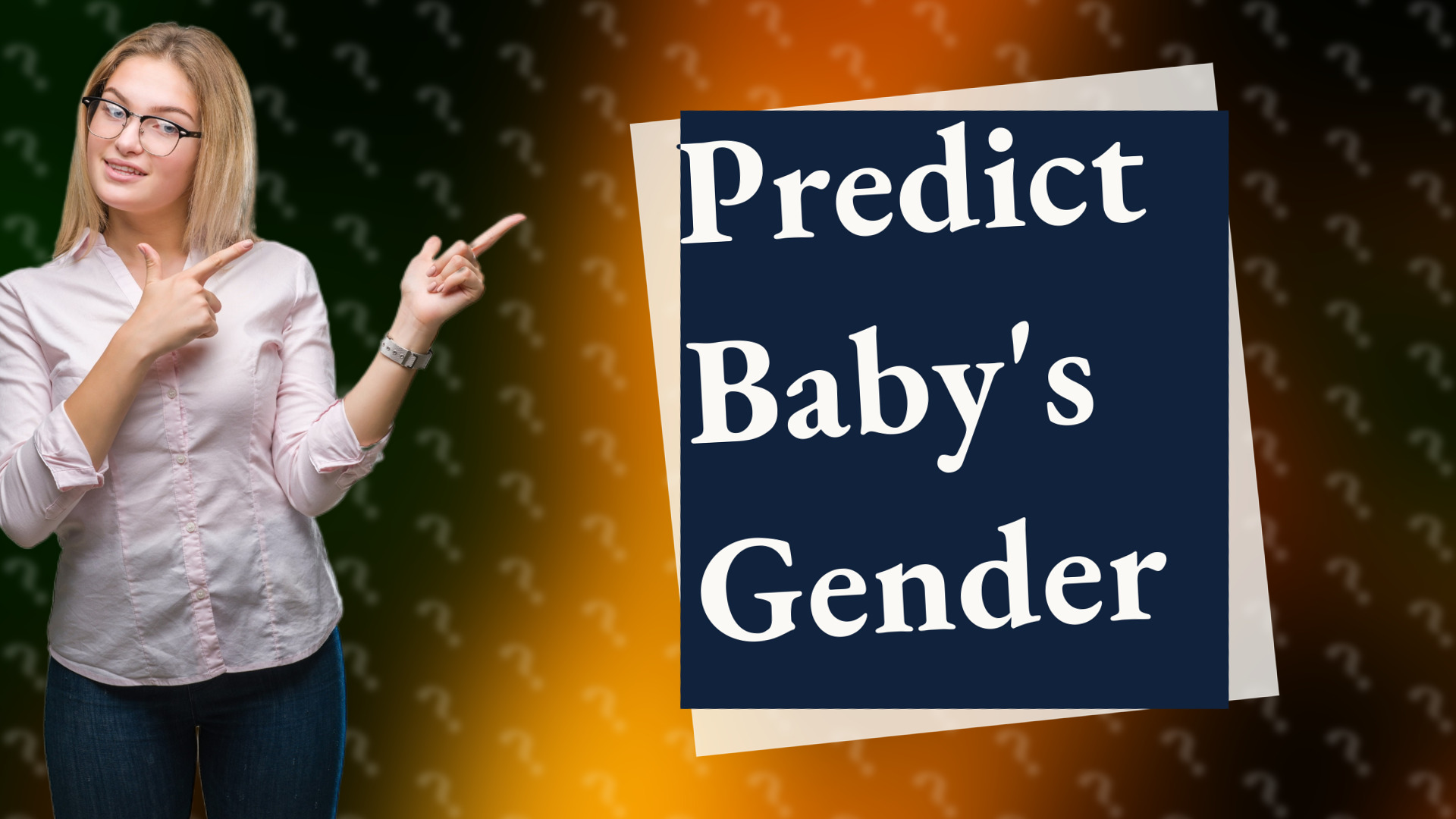Predict Baby's Gender