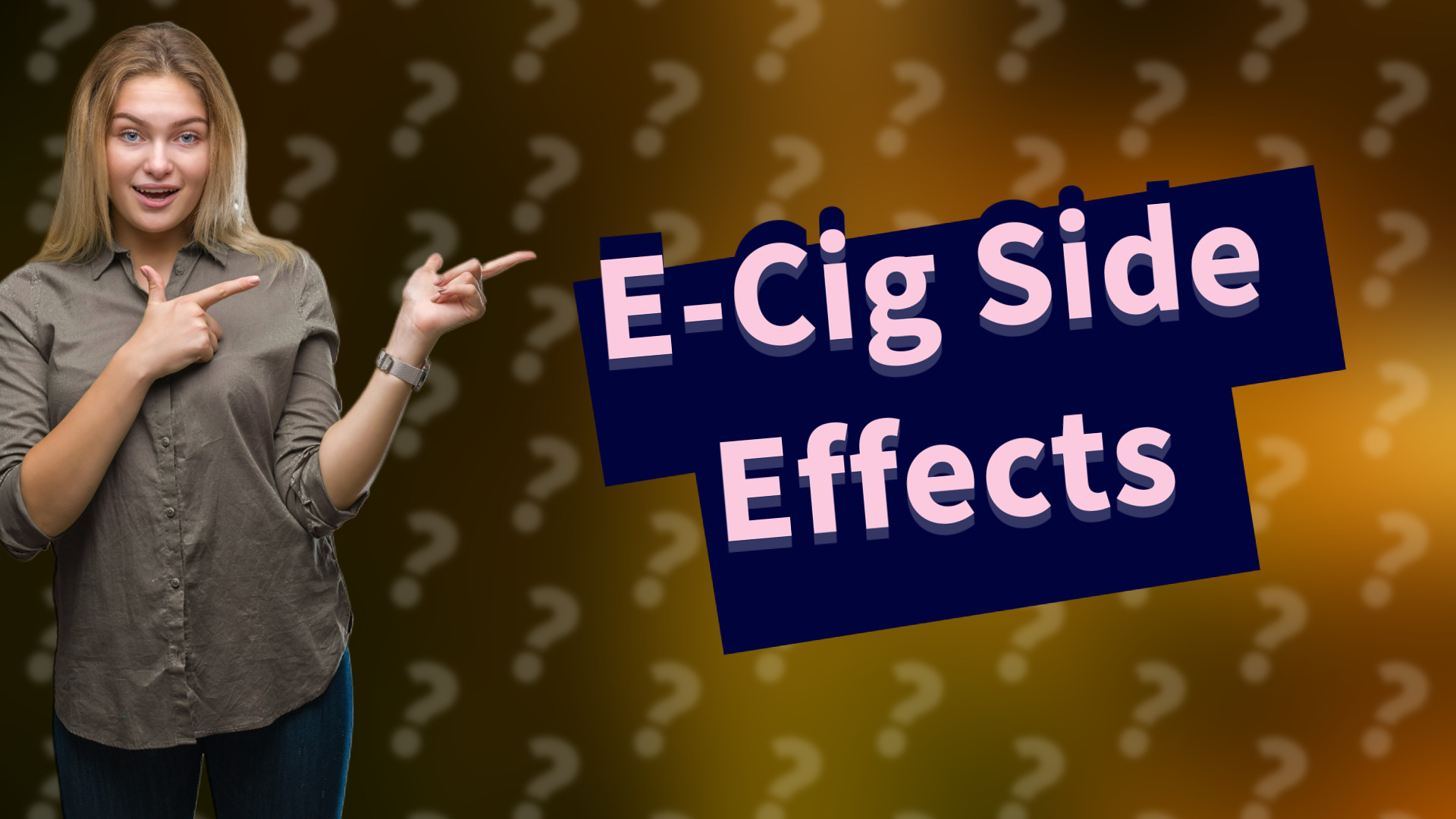 E-Cig Side Effects