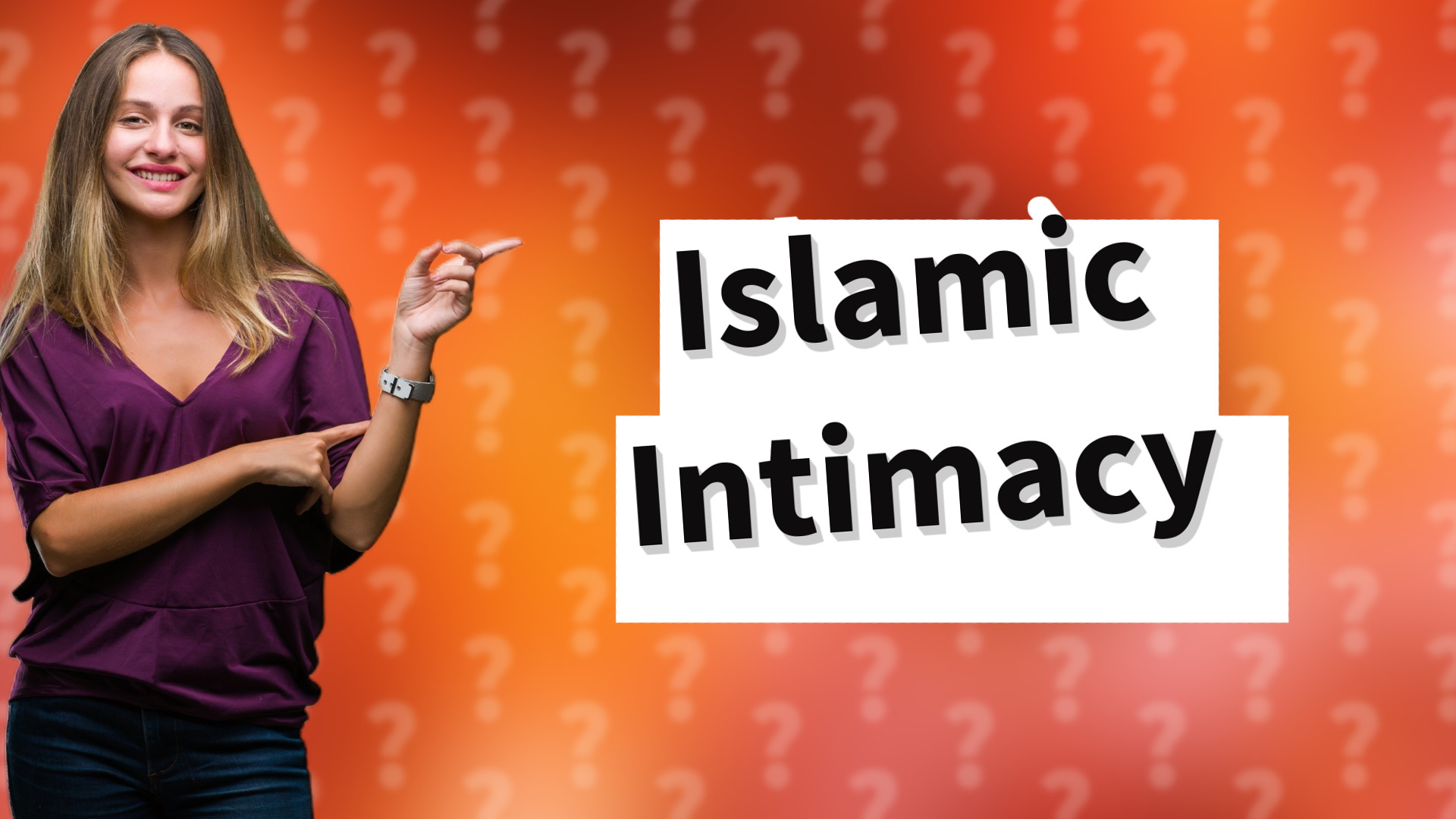 Islamic Intimacy