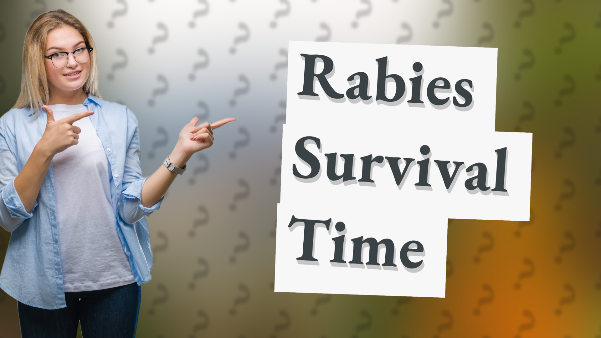Rabies Survival Time