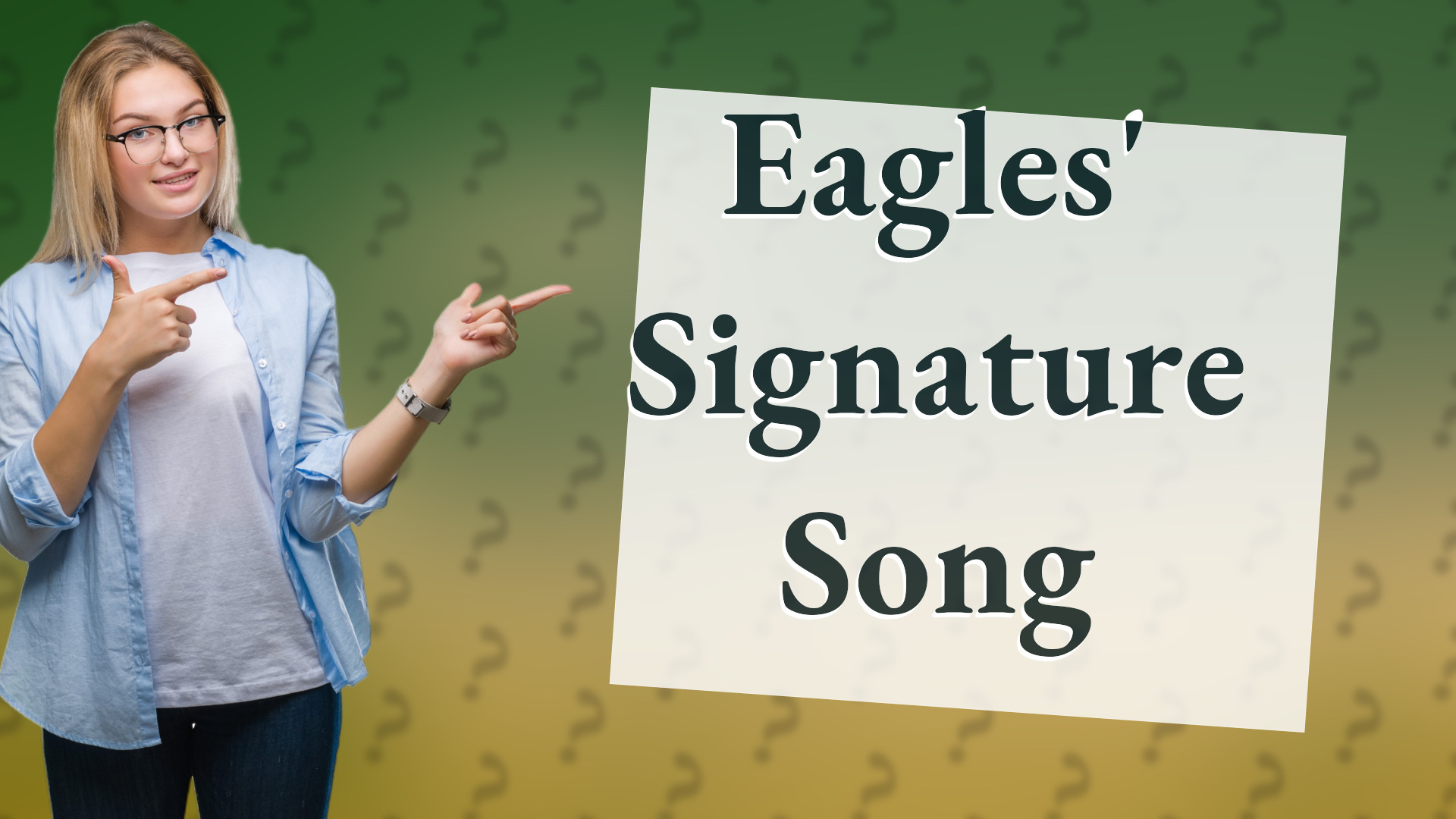 Eagles' Signature Song