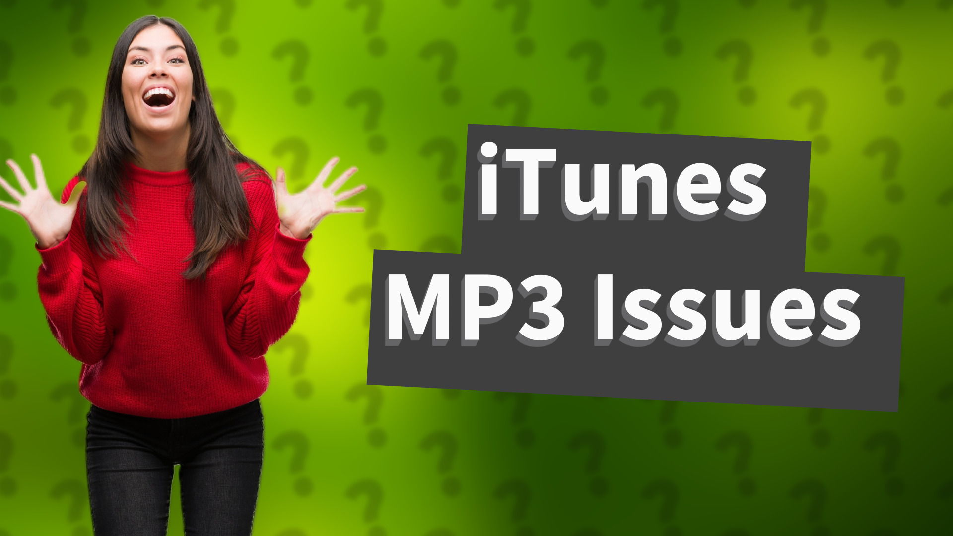 iTunes MP3 Issues