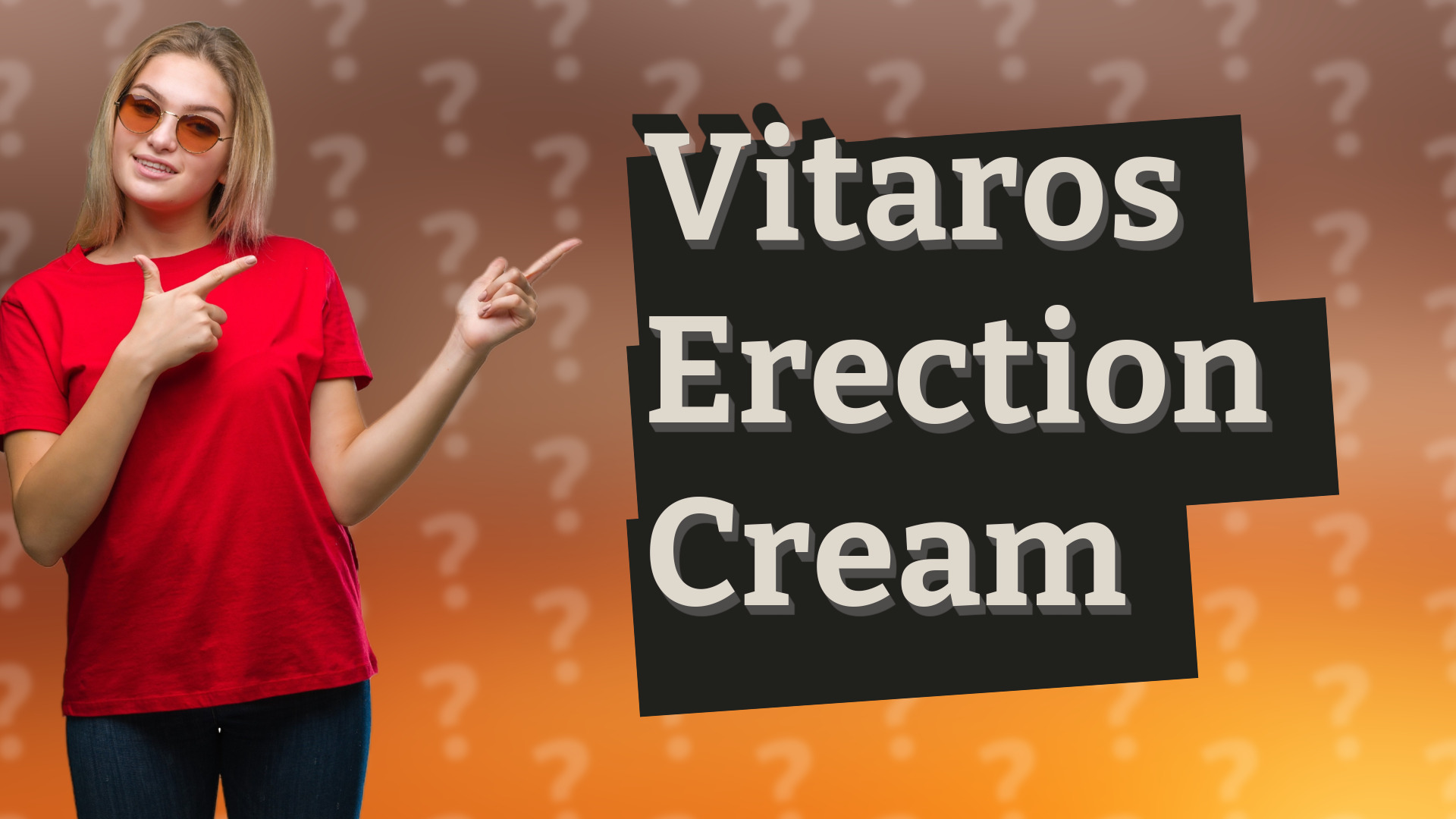Vitaros Erection Cream